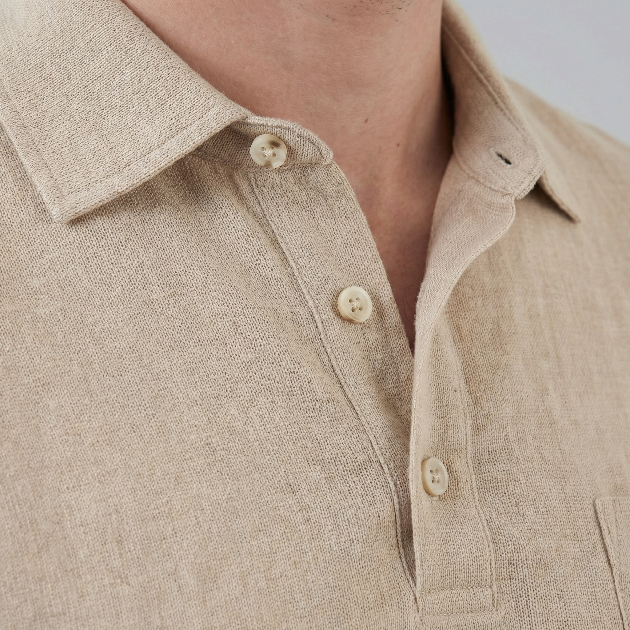 Summer high polo | lightweight knitwear garment