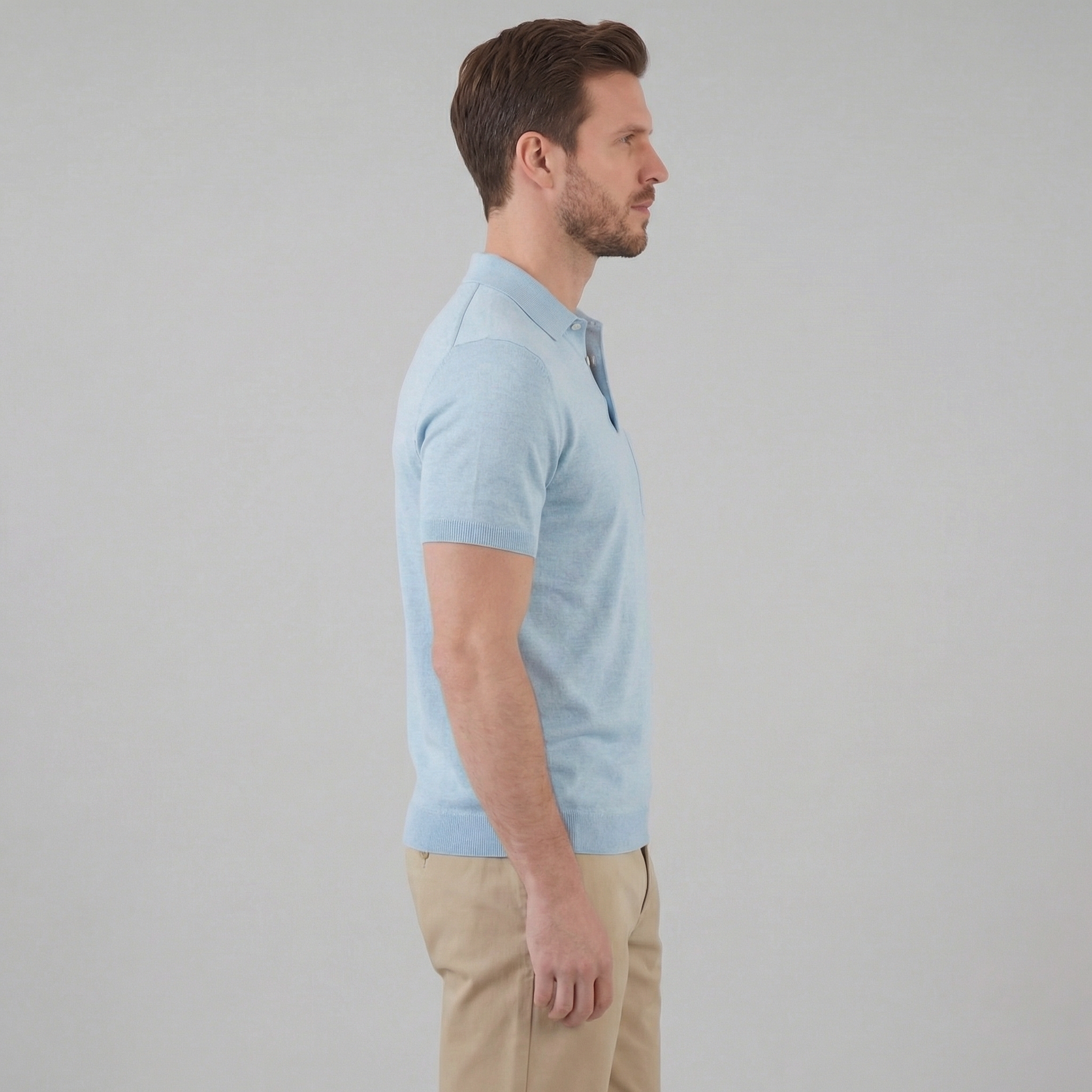 Summer high polo | lightweight knitwear garment