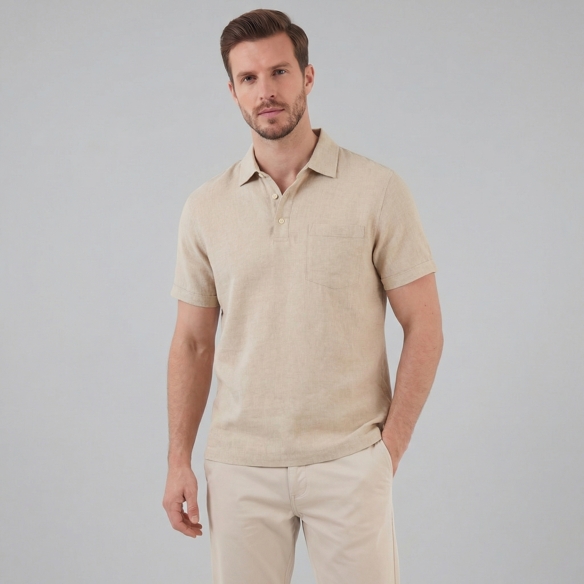 Summer high polo | lightweight knitwear garment