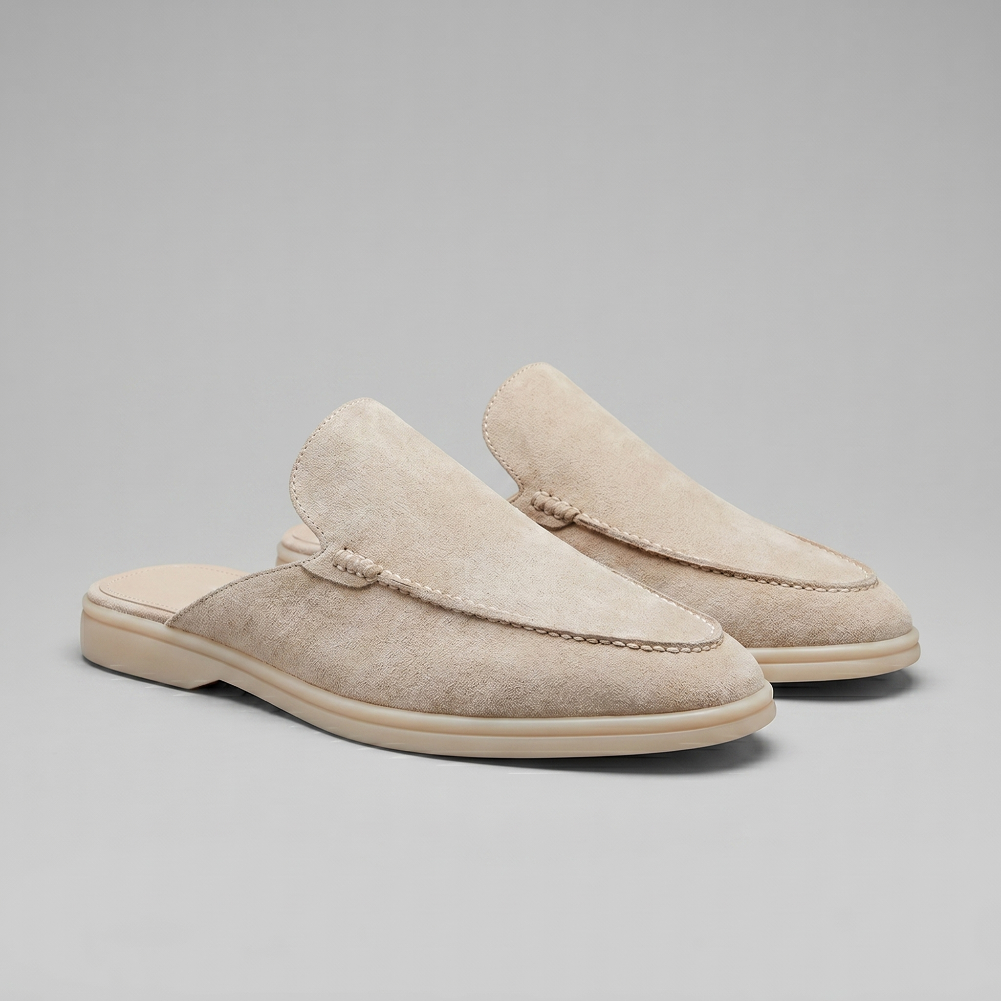 Men's mule shoes | daily unheeled suede