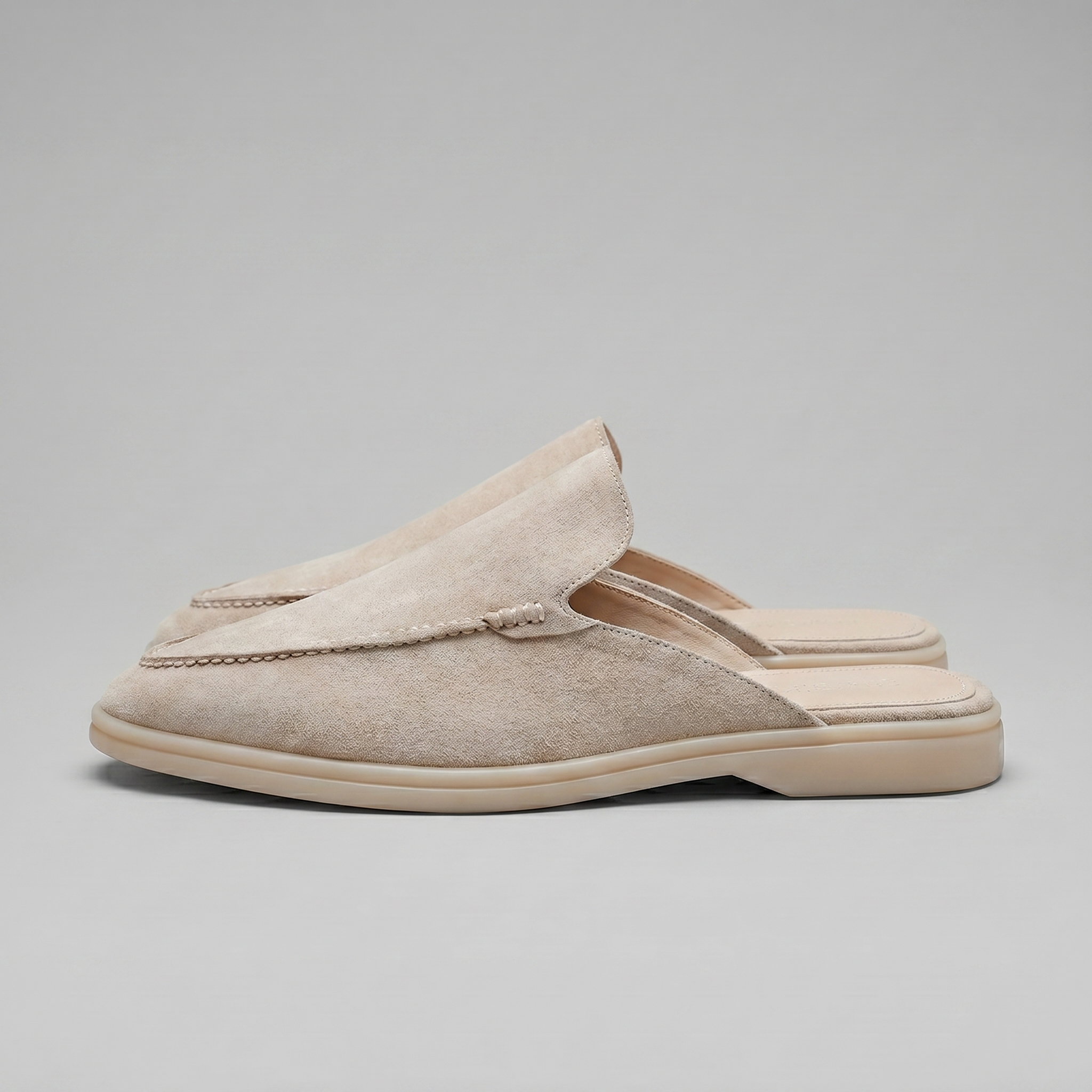 Men's mule shoes | daily unheeled suede