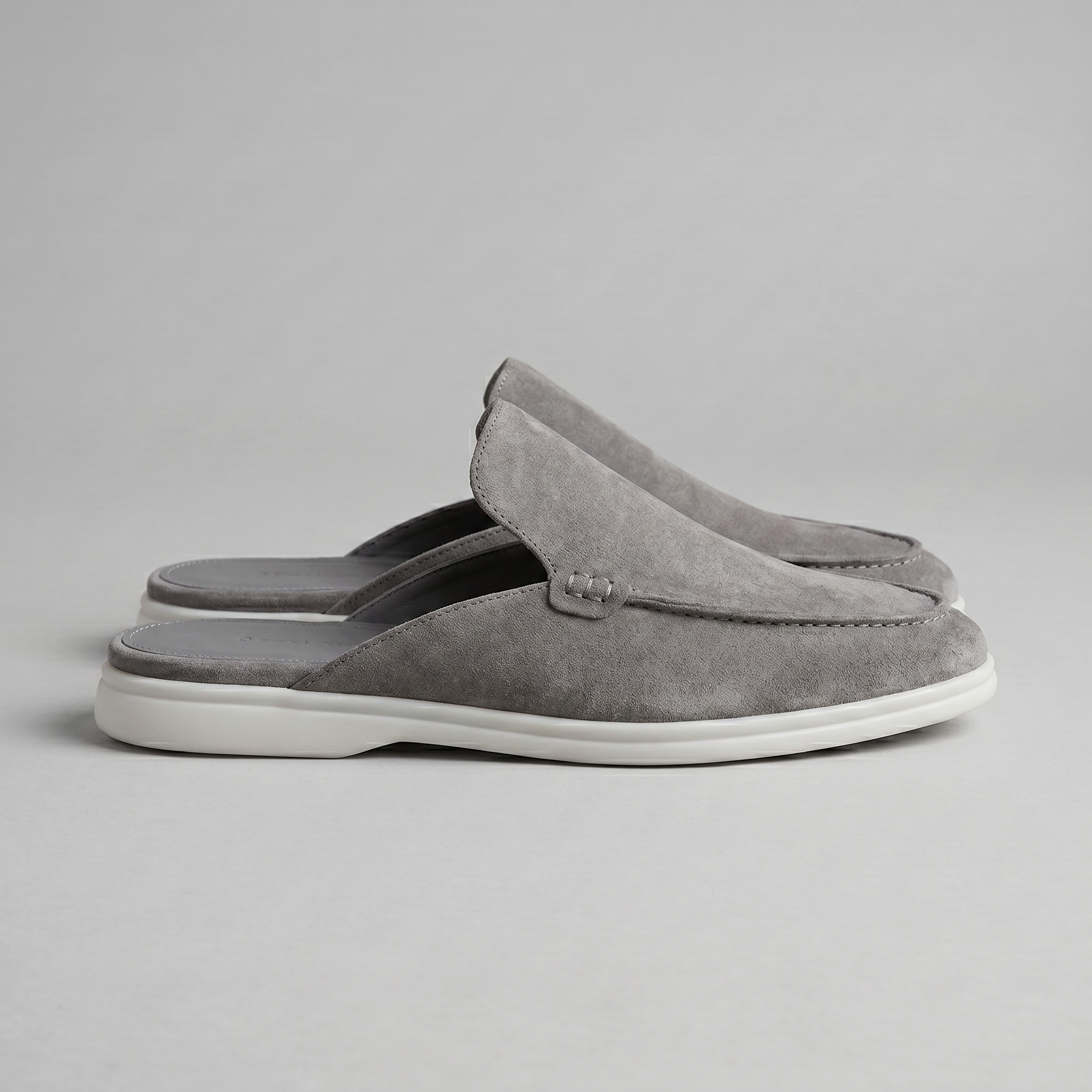 Men's mule shoes | daily unheeled suede