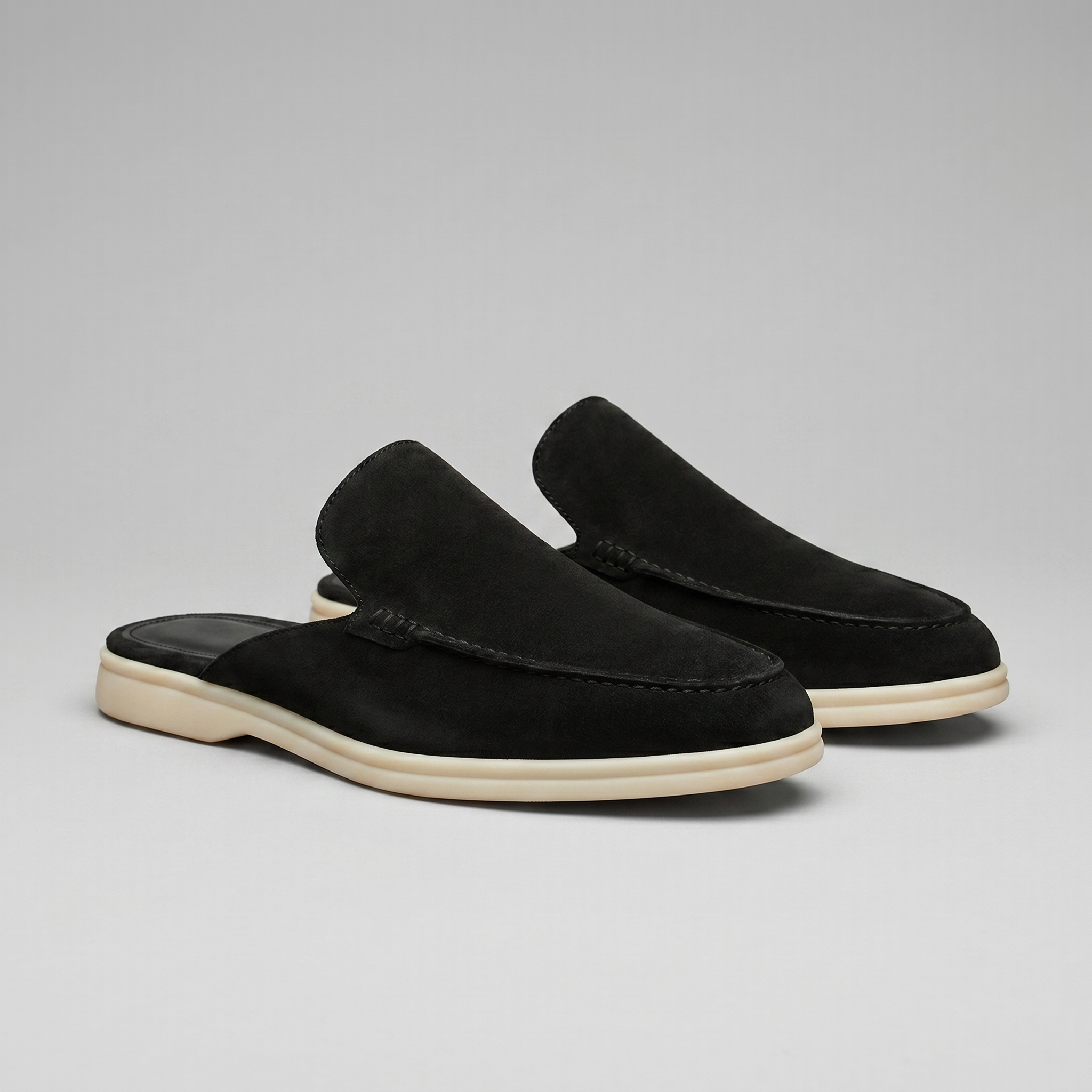 Men's mule shoes | daily unheeled suede