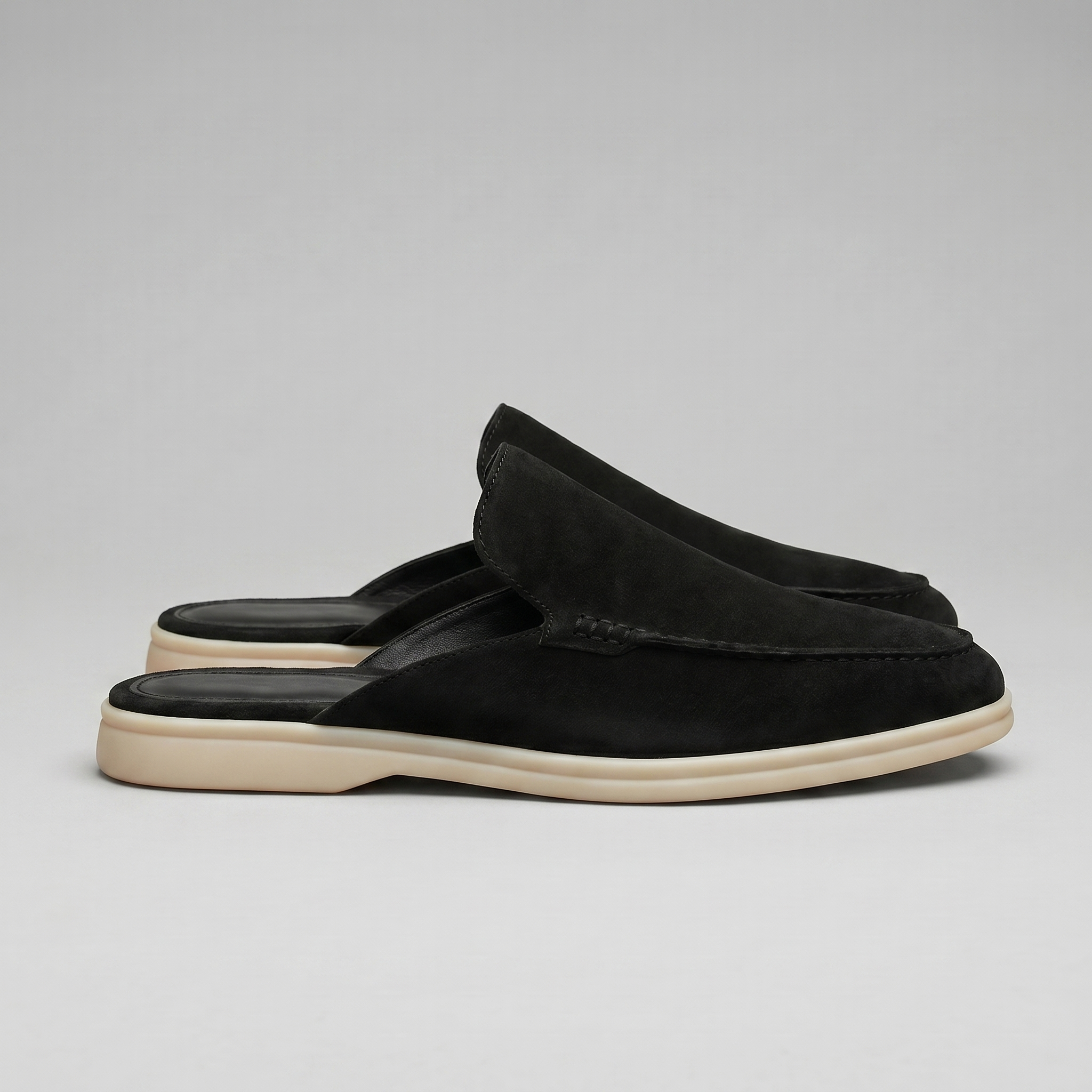 Men's mule shoes | daily unheeled suede