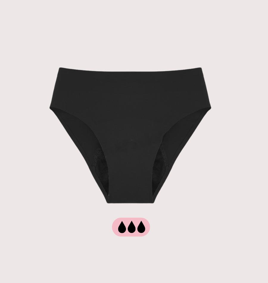Bezešvé kalhotky pro období menstruace