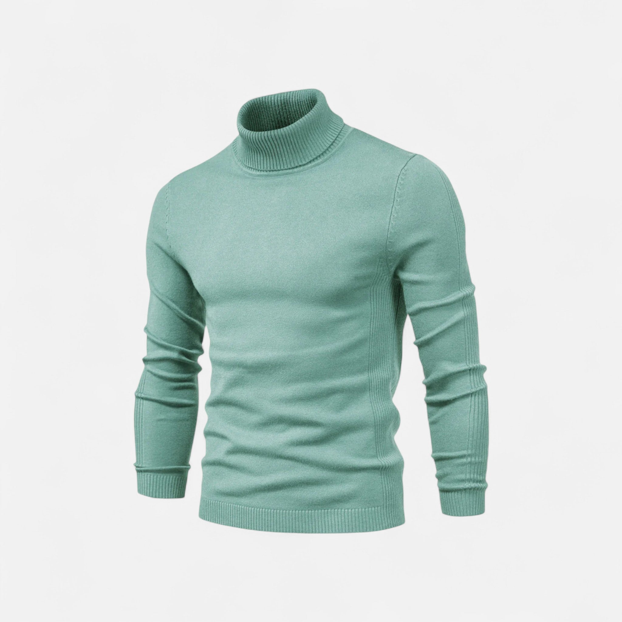 Ancienne Monde | Pull Col Roulé Homme en Coton Premium