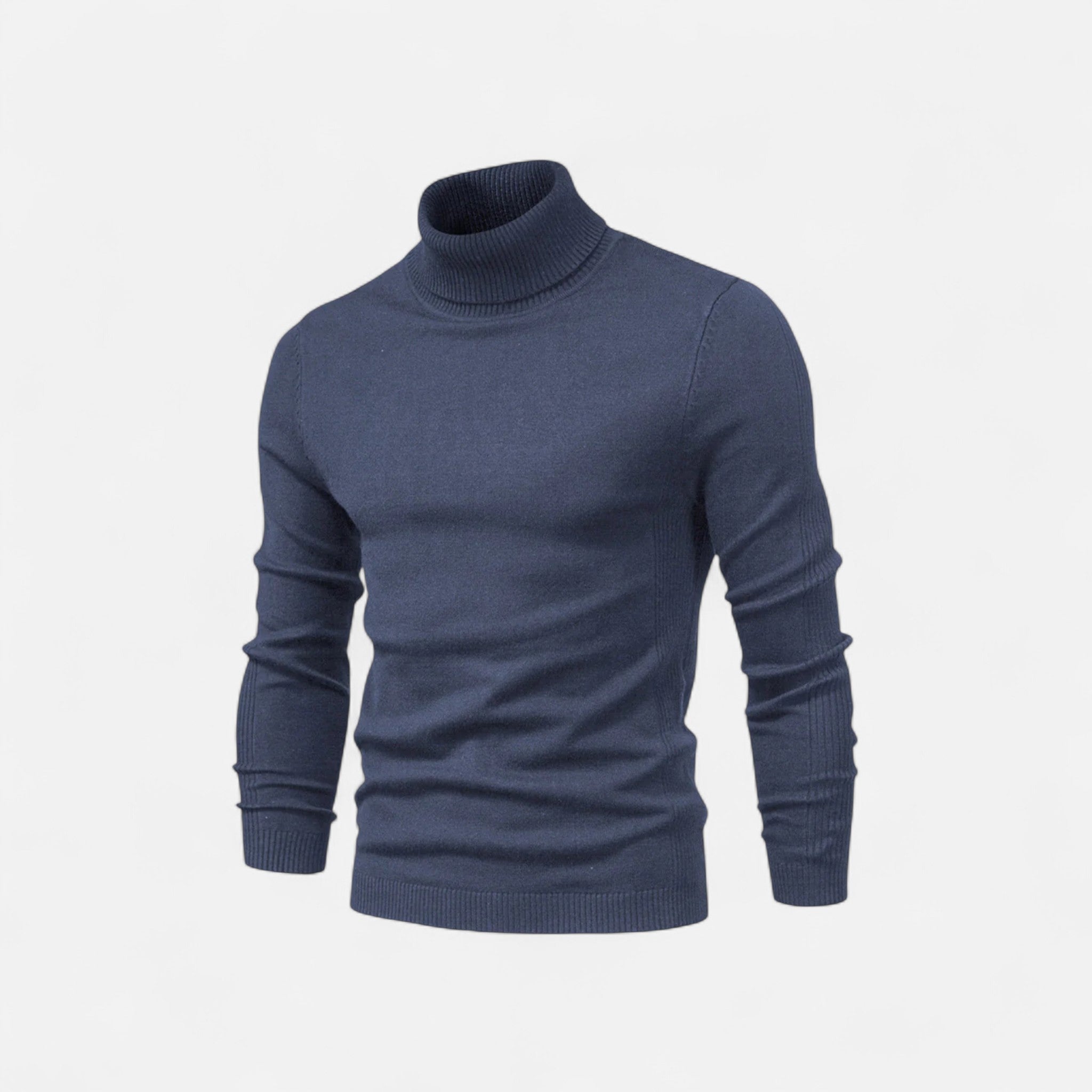 Ancienne Monde | Pull Col Roulé Homme en Coton Premium