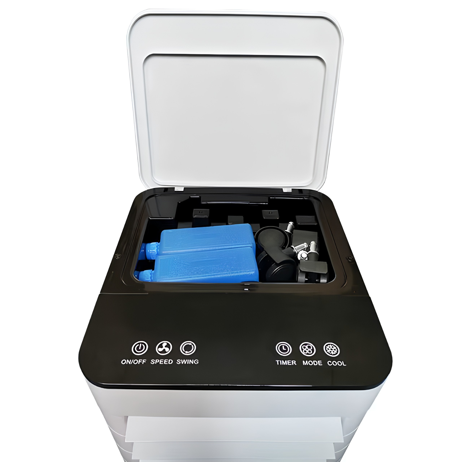 Tragbarer 3-in-1 Luftkühler ohne Installation mit großem Wassertank