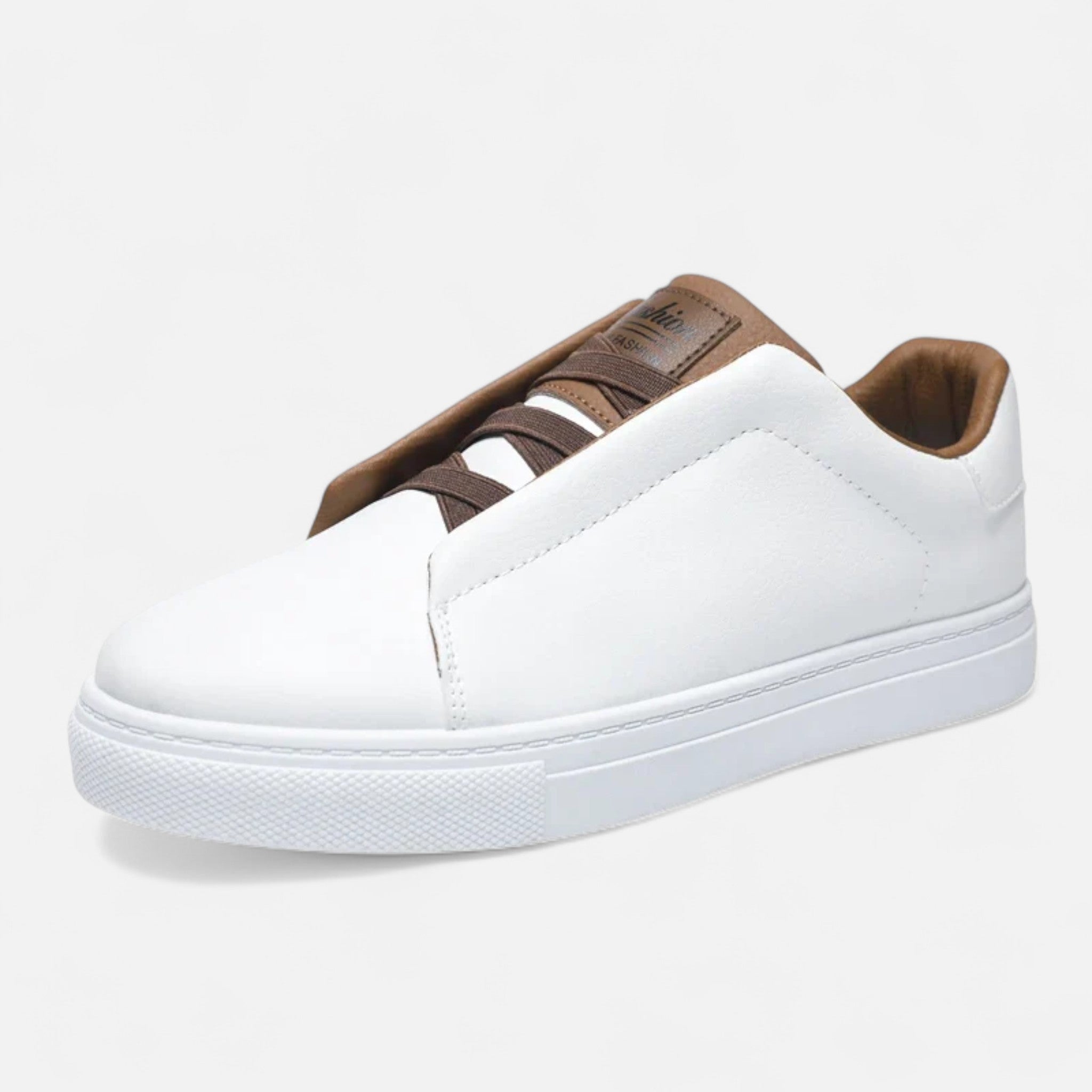 Ancienne Monde | Sneakers Homme en Cuir Sans Lacets Premium