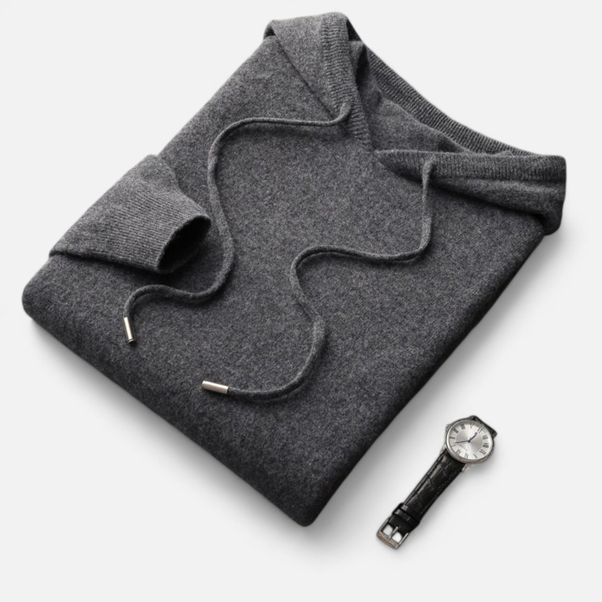 Ancienne Monde | Hoodie Homme Monaco en Laine Mérinos
