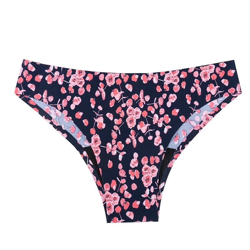 Costume da bagno mestruale donna a 4 strati, costume da bagno impermeabile per il periodo, bikini mestruale, mutandine assorbenti per adolescenti.