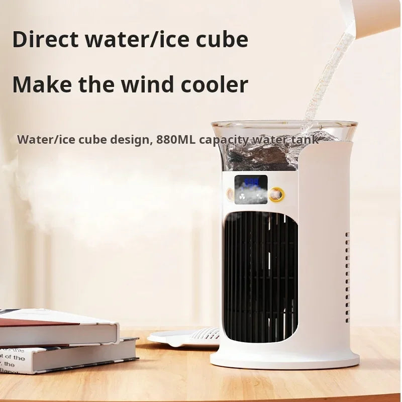 Mini ventilatore da scrivania USB portatile per raffreddamento personale
