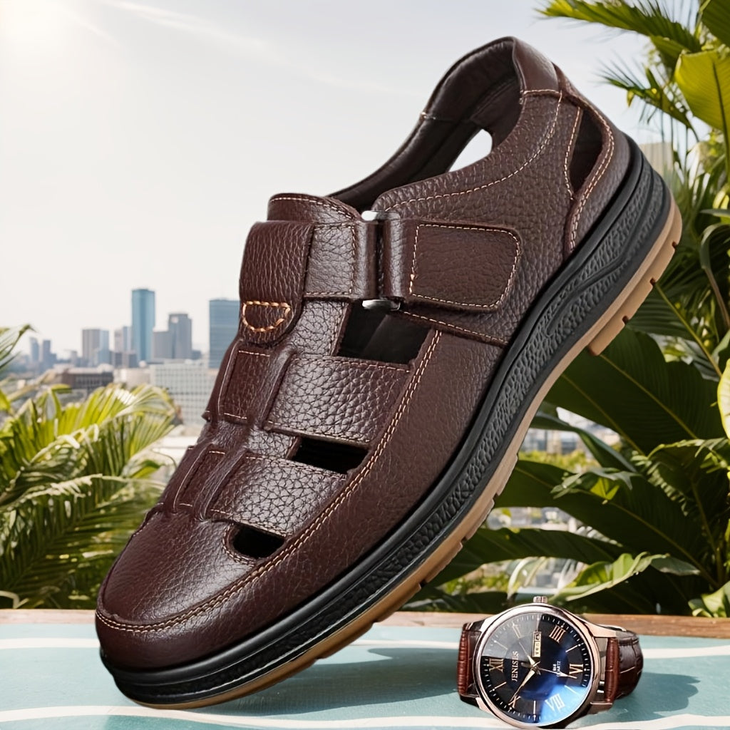 Scarpe uomo in camoscio comfort slip-on