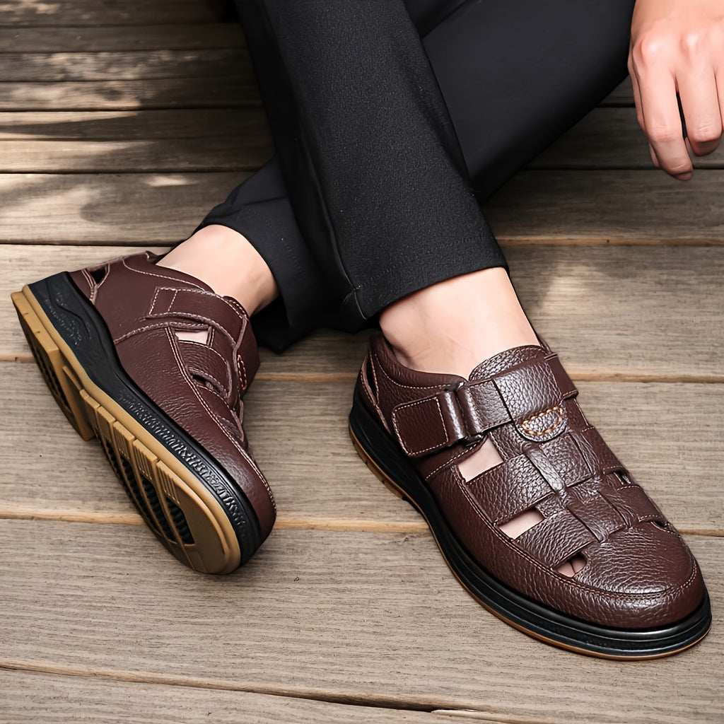 Scarpe uomo in camoscio comfort slip-on