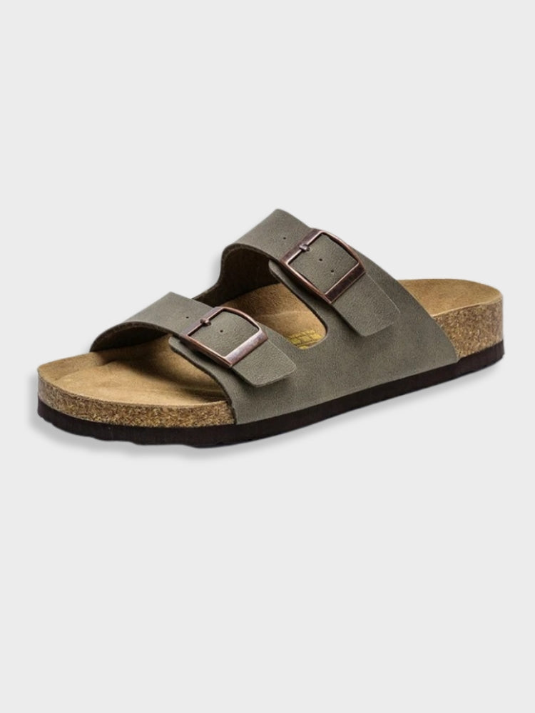 Men's summer shoes — ergonomic leisure sandals with buckles