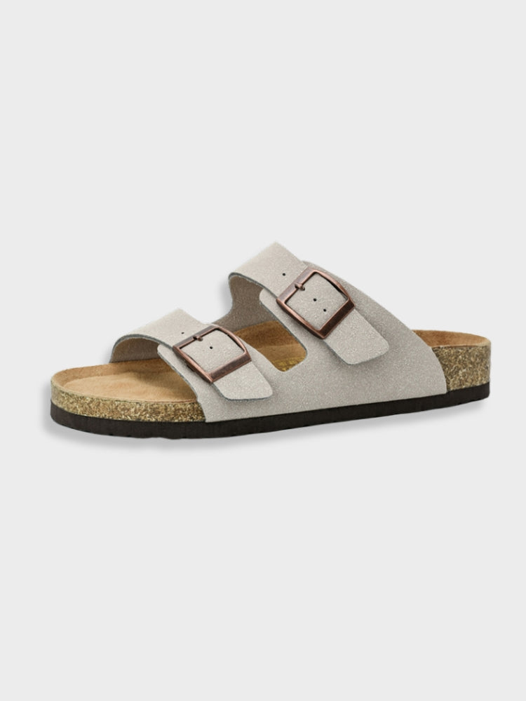Men's summer shoes — ergonomic leisure sandals with buckles