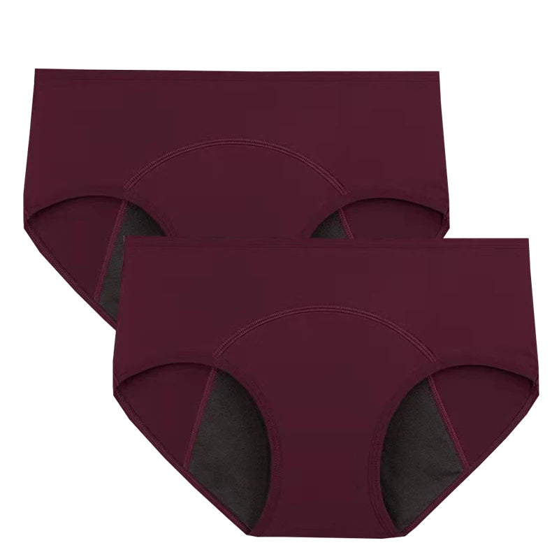 Prodyšné bavlněné spodní prádlo pro období menstruace