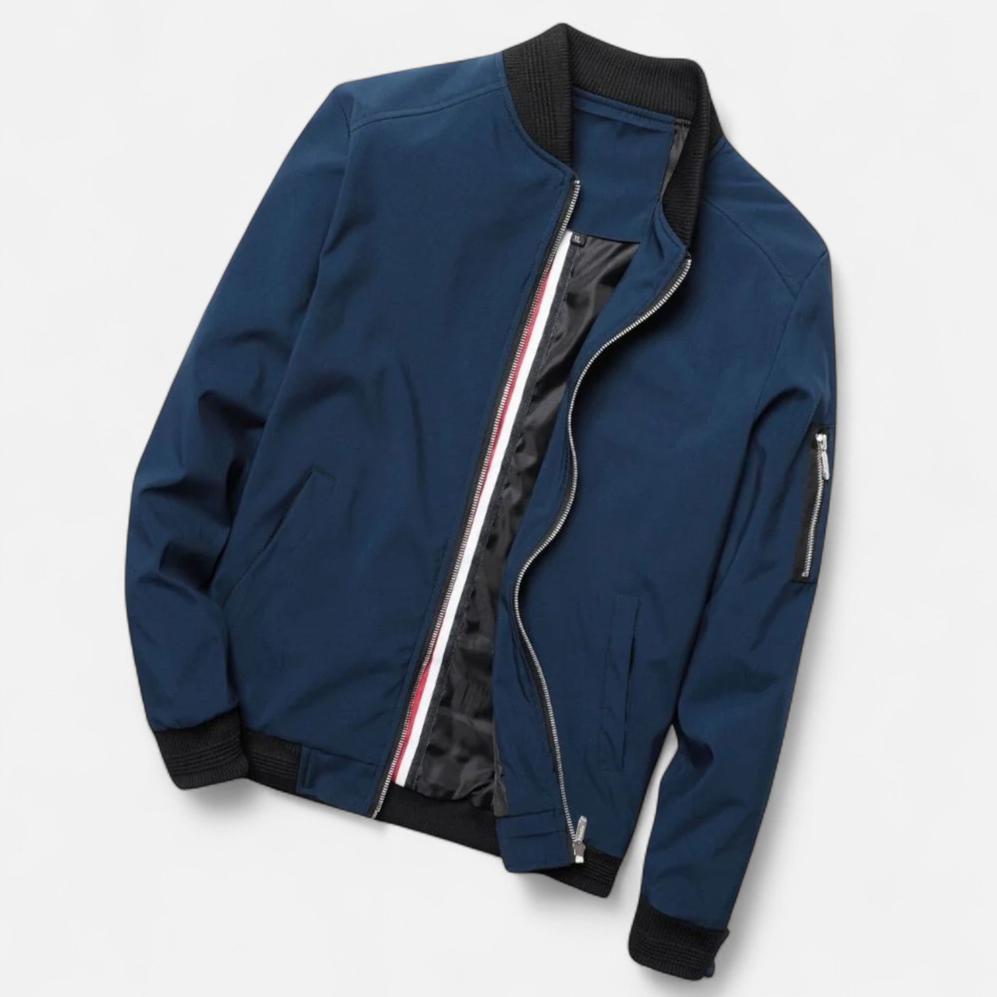 Ancienne Monde | Blouson Homme Léger Bomber Élégance Intemporelle