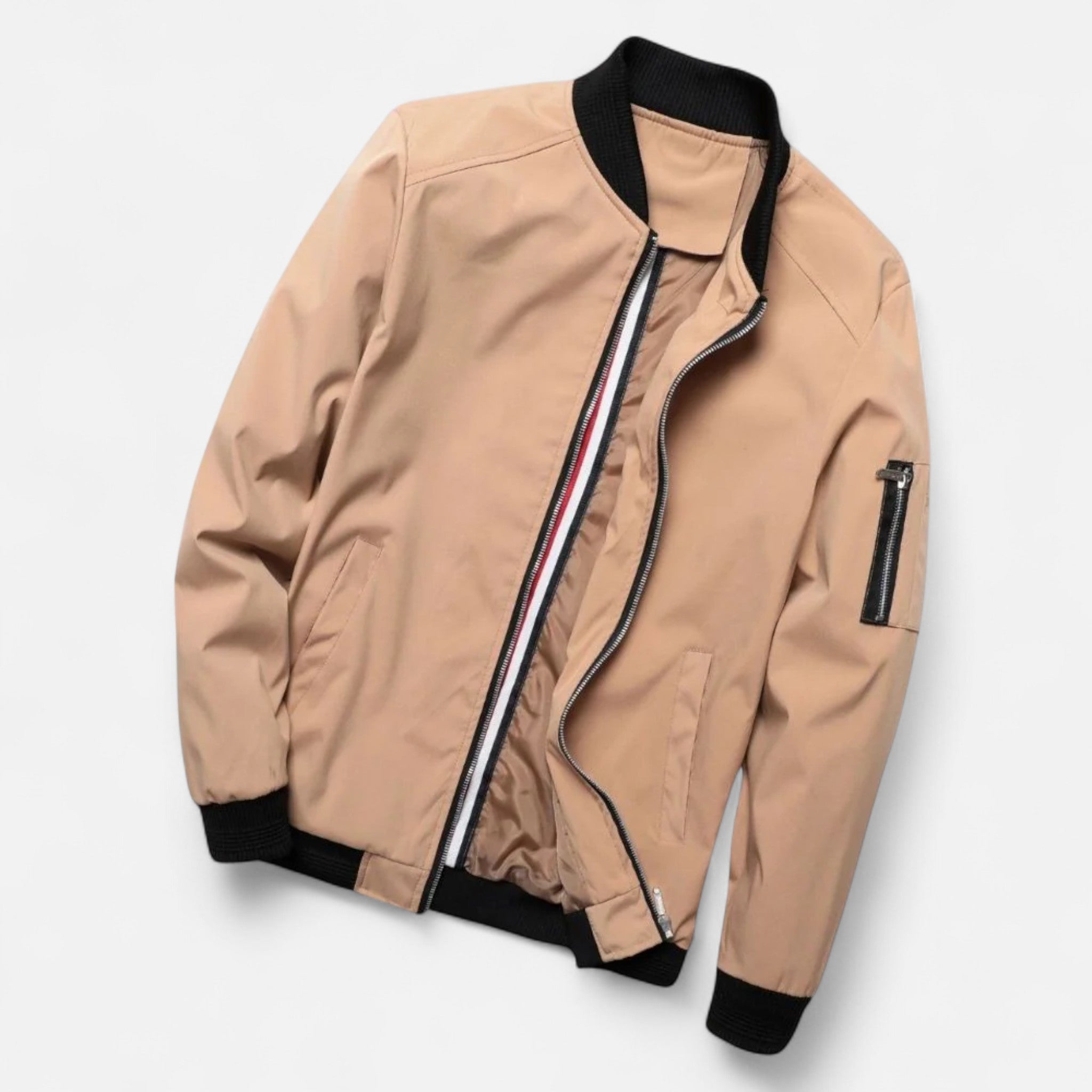 Ancienne Monde | Blouson Homme Léger Bomber Élégance Intemporelle