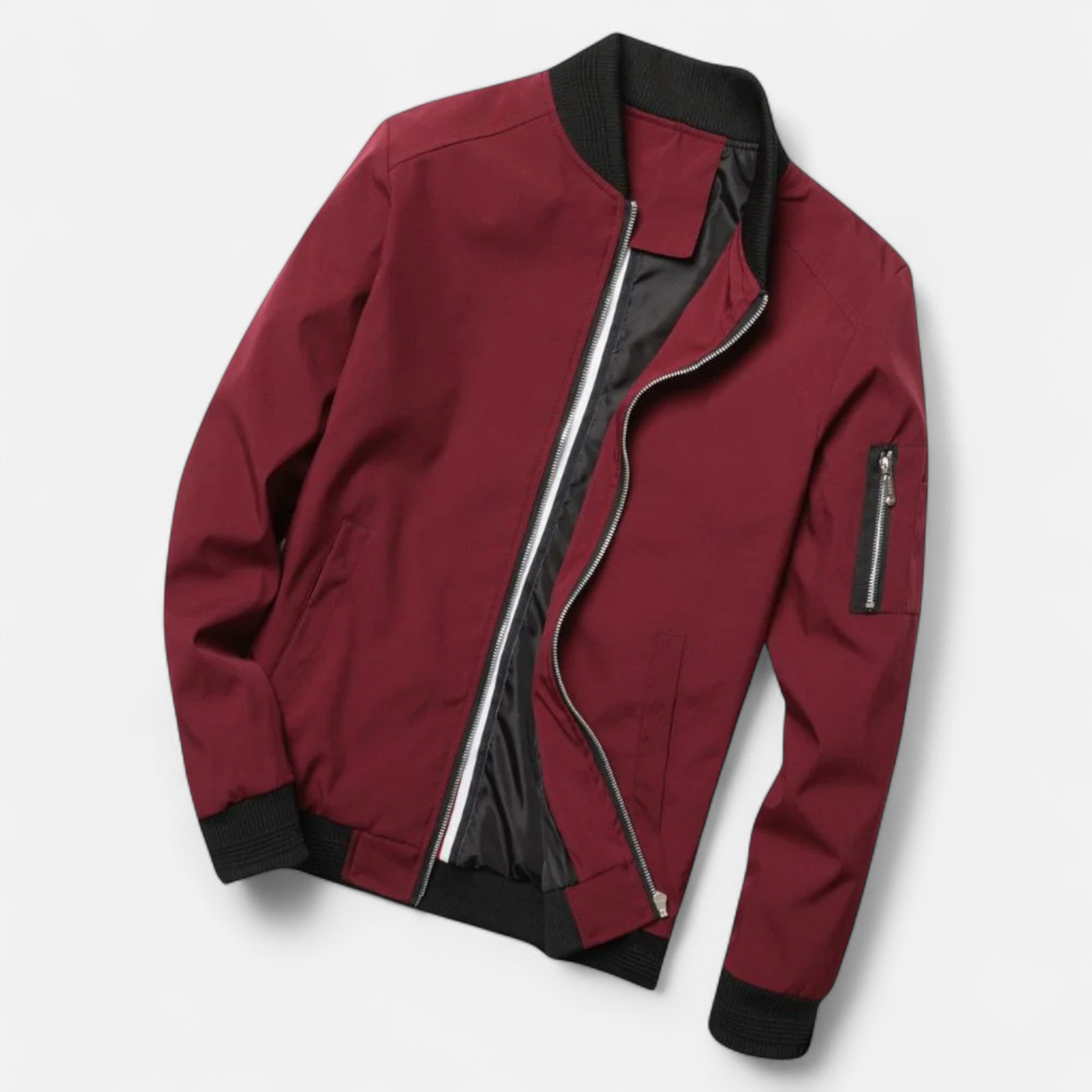 Ancienne Monde | Blouson Homme Léger Bomber Élégance Intemporelle