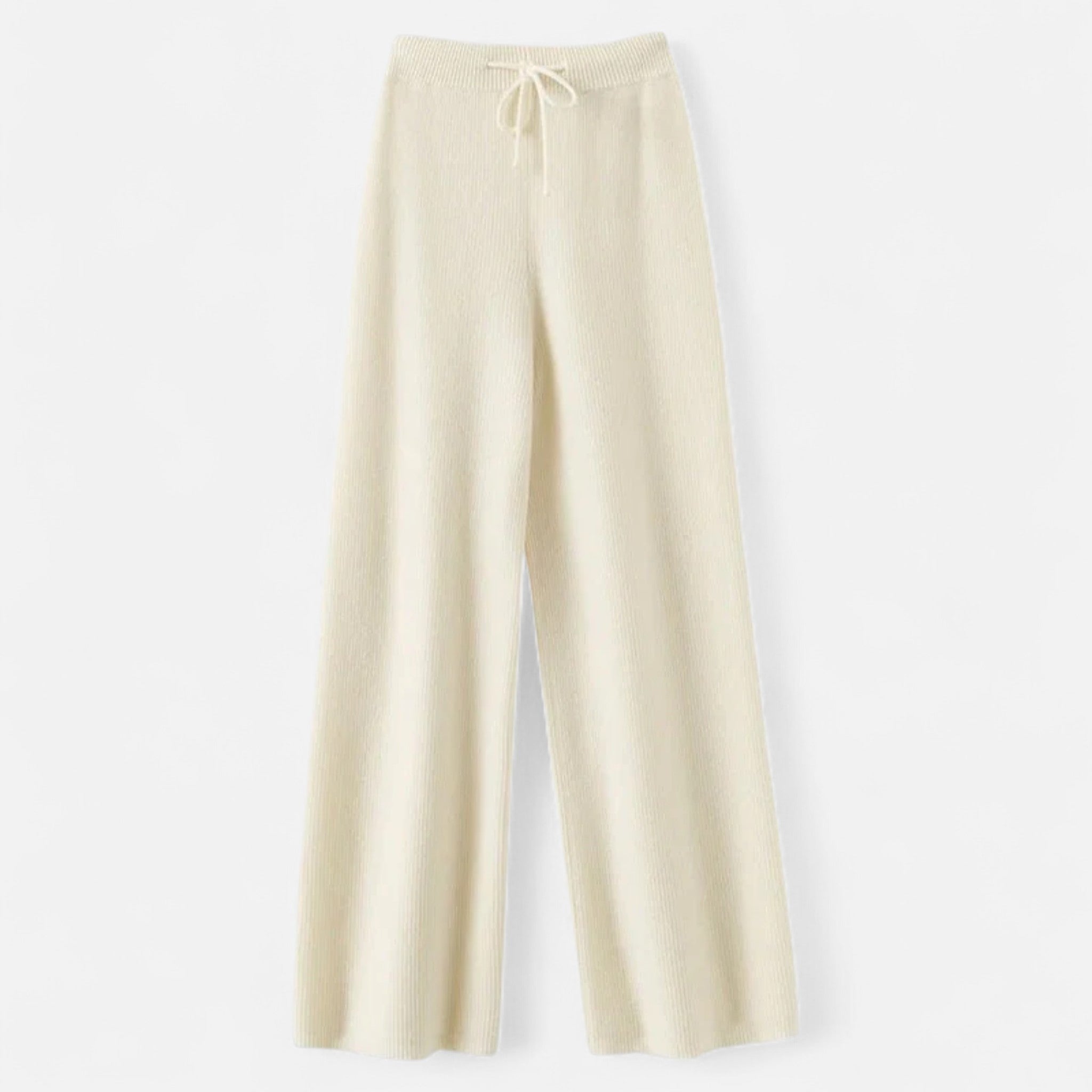 Ancienne Monde | Pantalon Femme Large en Laine Premium