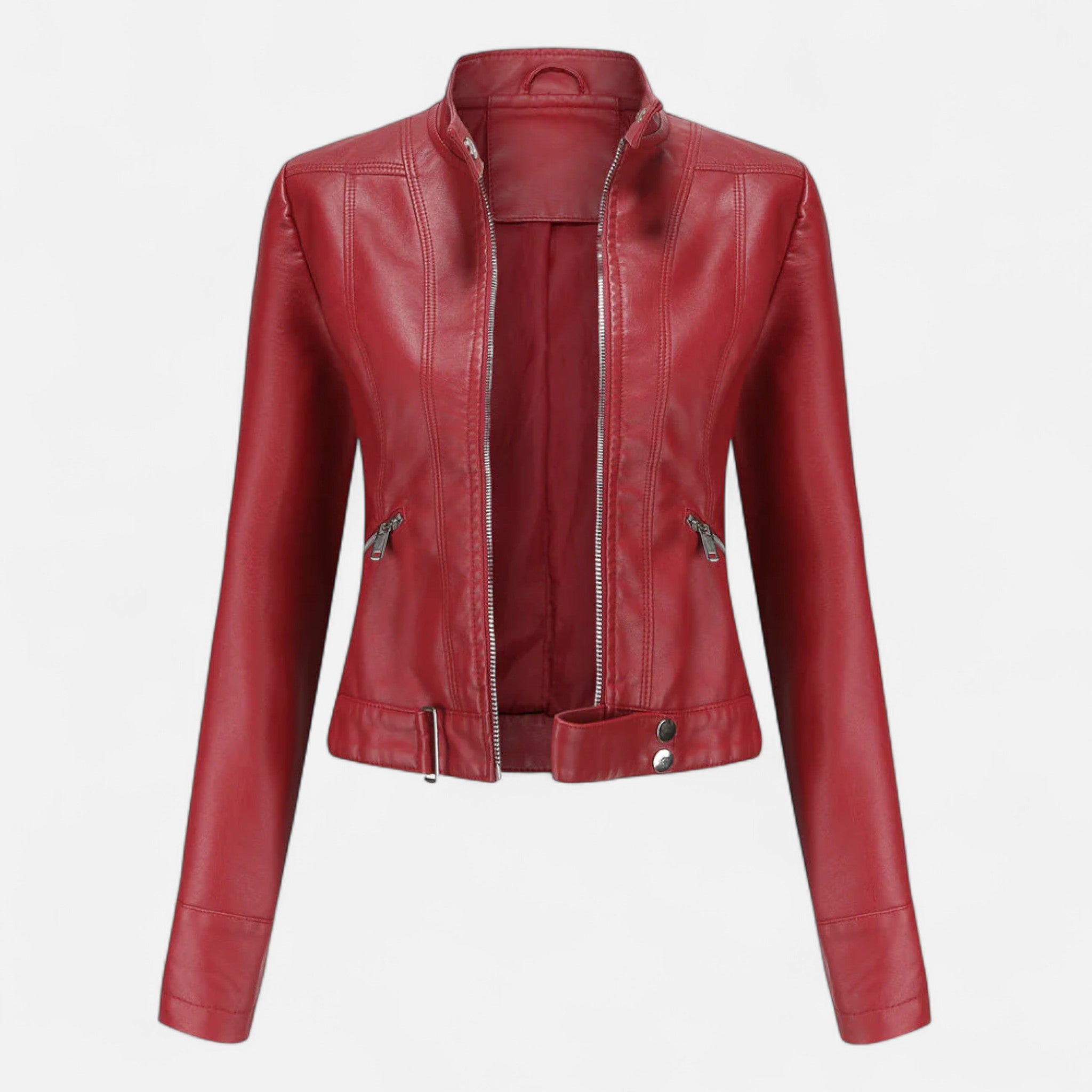 Ancienne Monde | Veste Femme Élégante en Cuir Premium