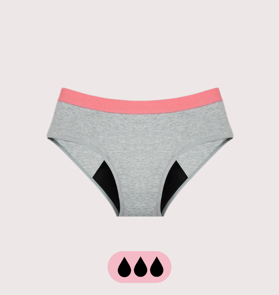 Culotte assorbente hipster per il ciclo adolescenziale