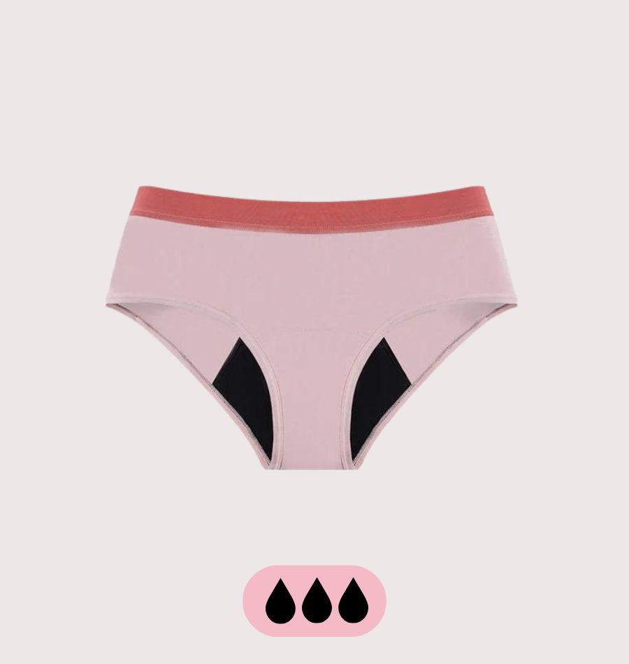 Culotte assorbente hipster per il ciclo adolescenziale