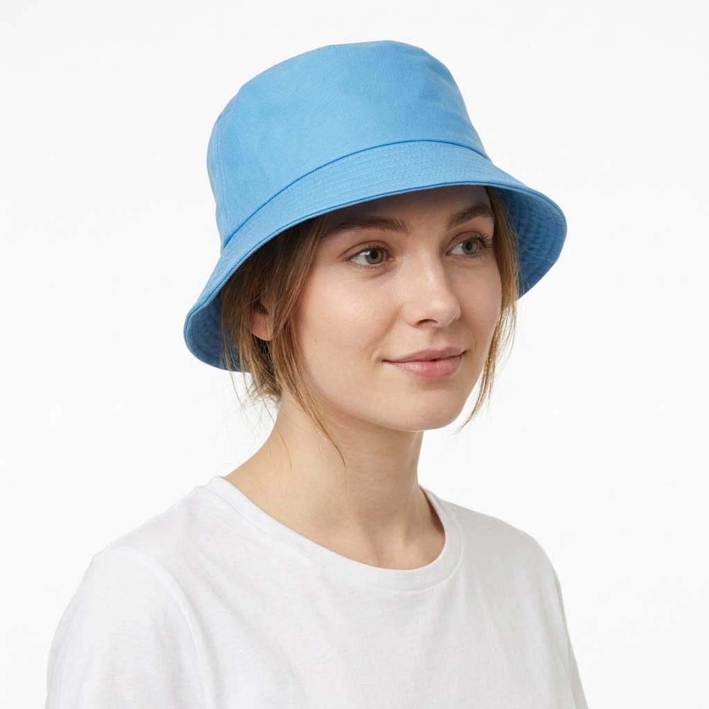 Unisex fiskerhat - skygge med syninger - afslappet rejse stil