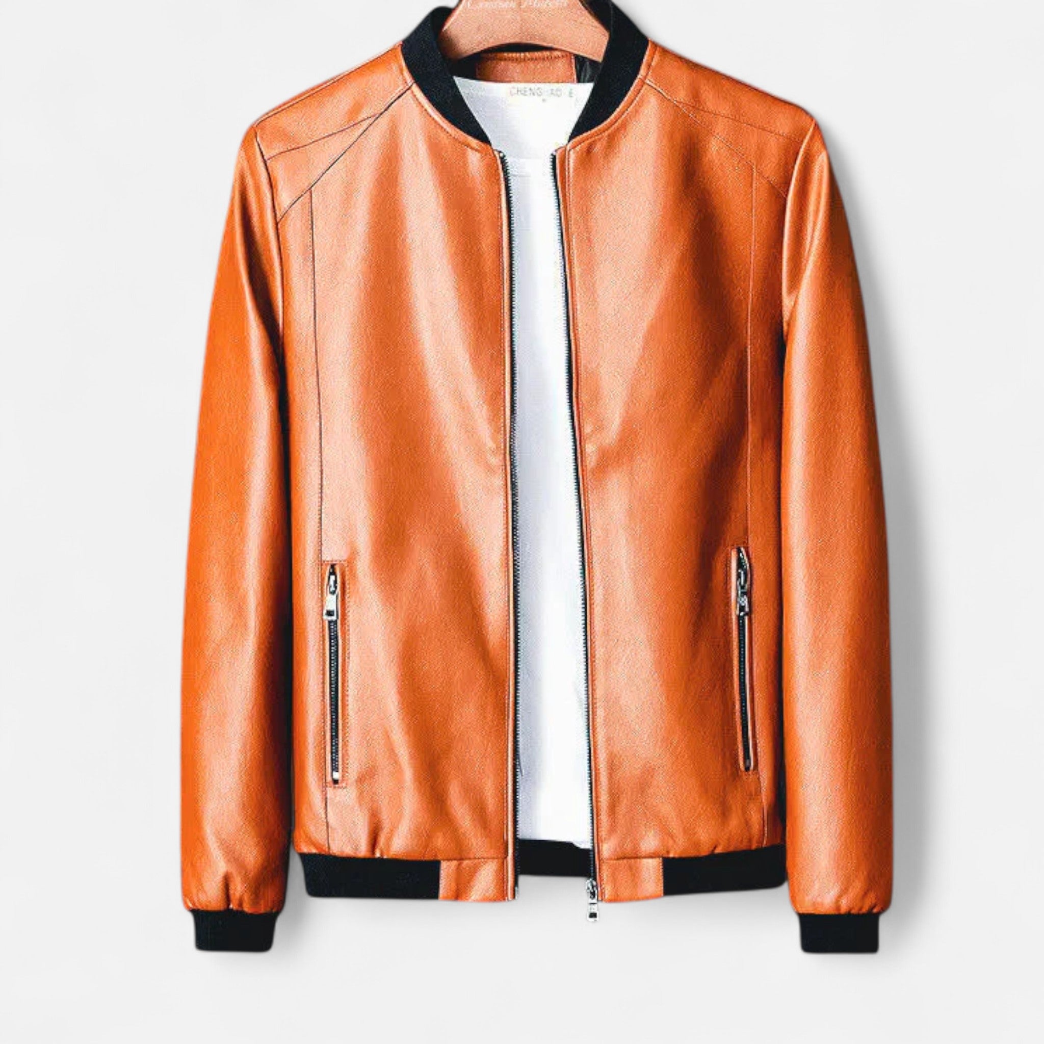Ancienne Monde | Veste Homme Classique en Cuir Premium
