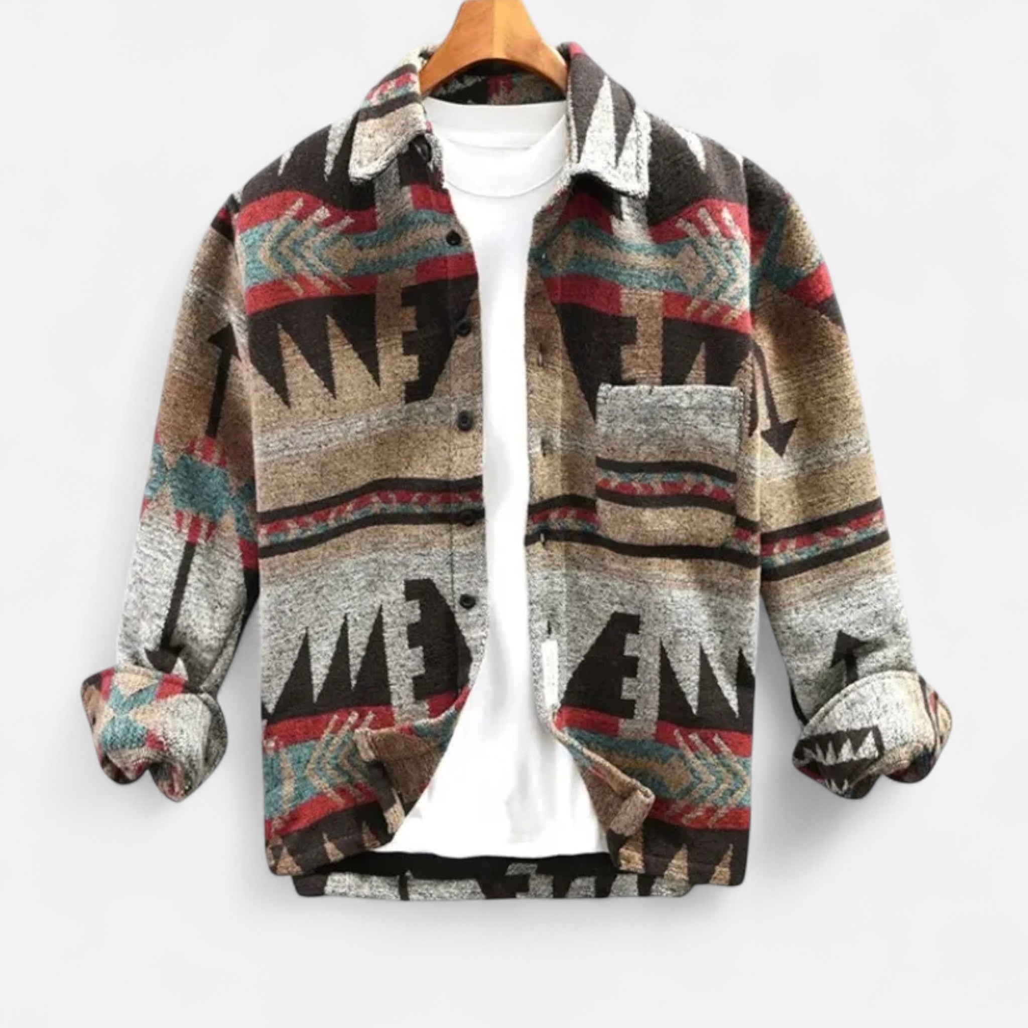 Ancienne Monde | Veste Homme en Flanelle Portugaise Héritage