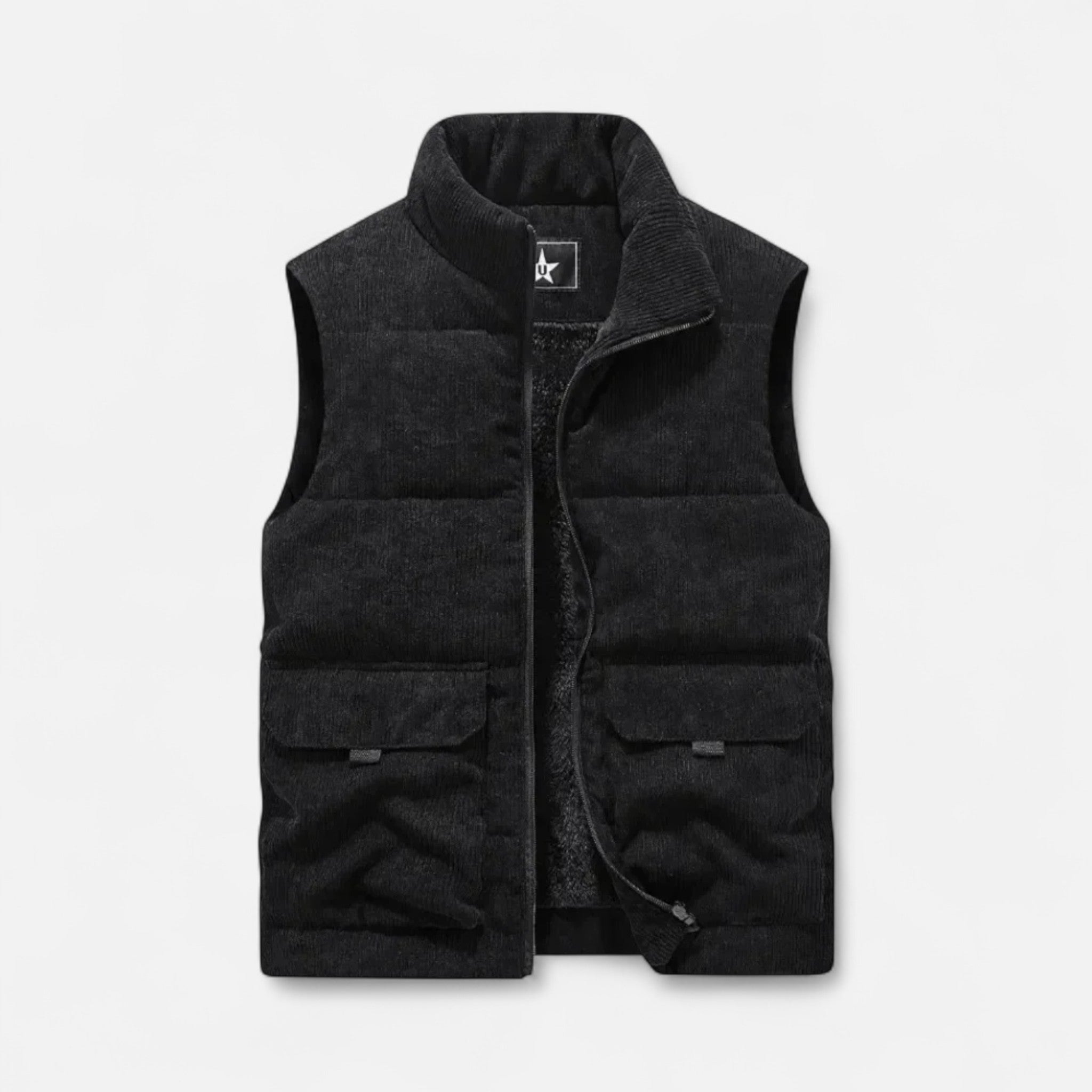 Ancienne Monde | Veste Homme Velours Côtelé Doublée Polaire