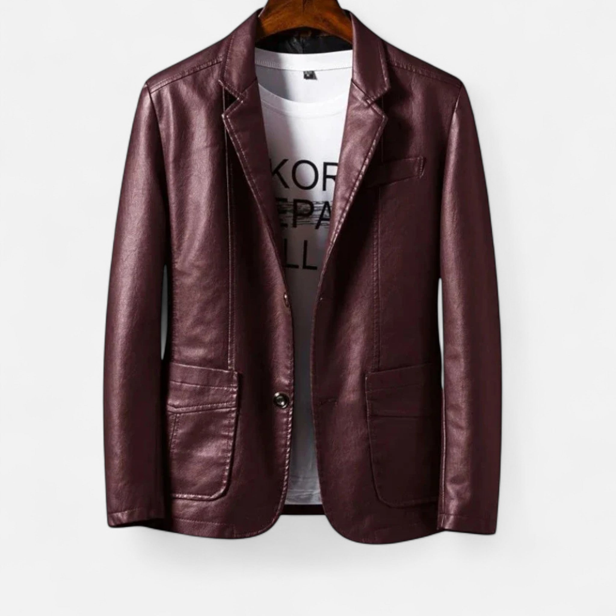 Ancienne Monde | Veste Homme Héritage en Cuir Fait Main