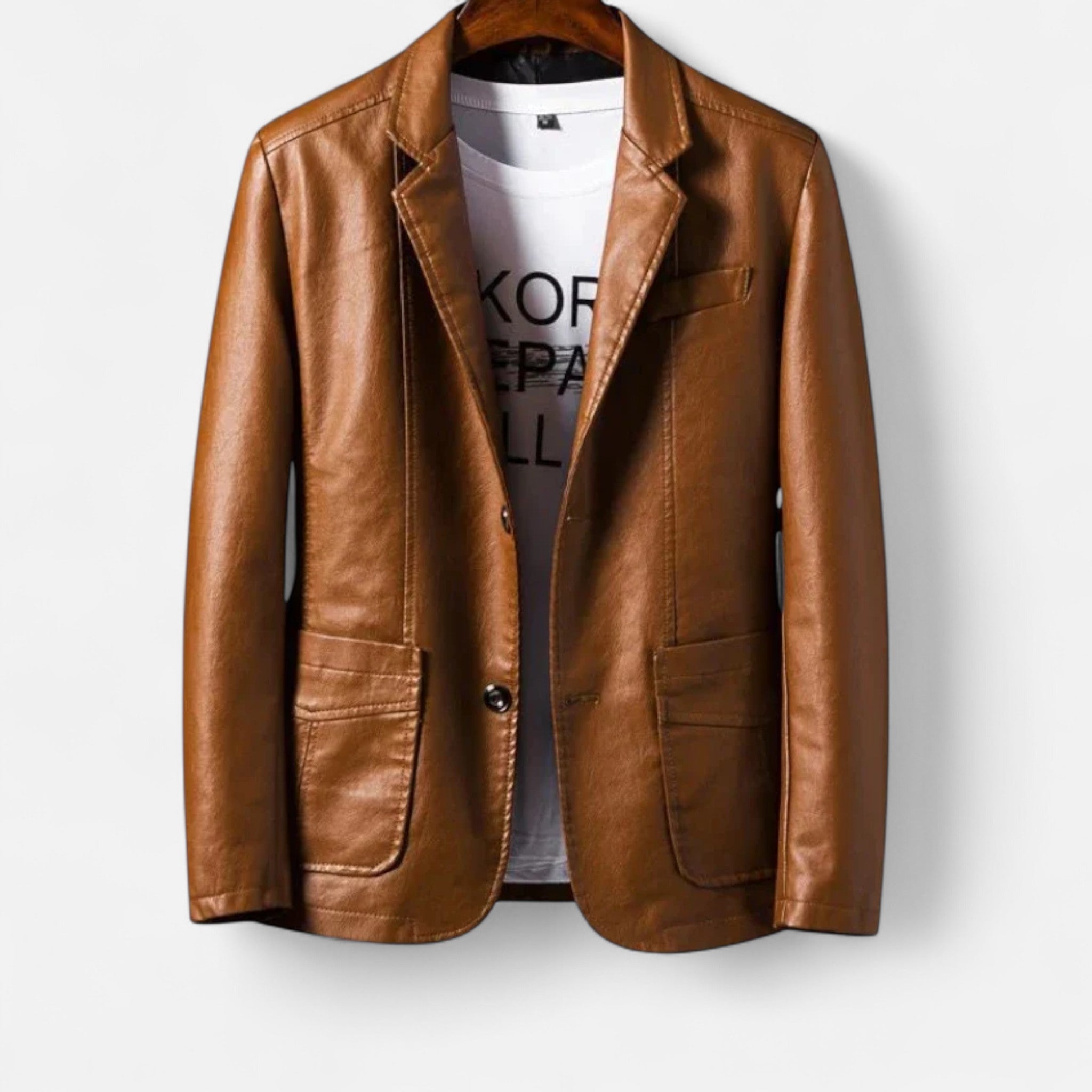 Ancienne Monde | Veste Homme Héritage en Cuir Fait Main