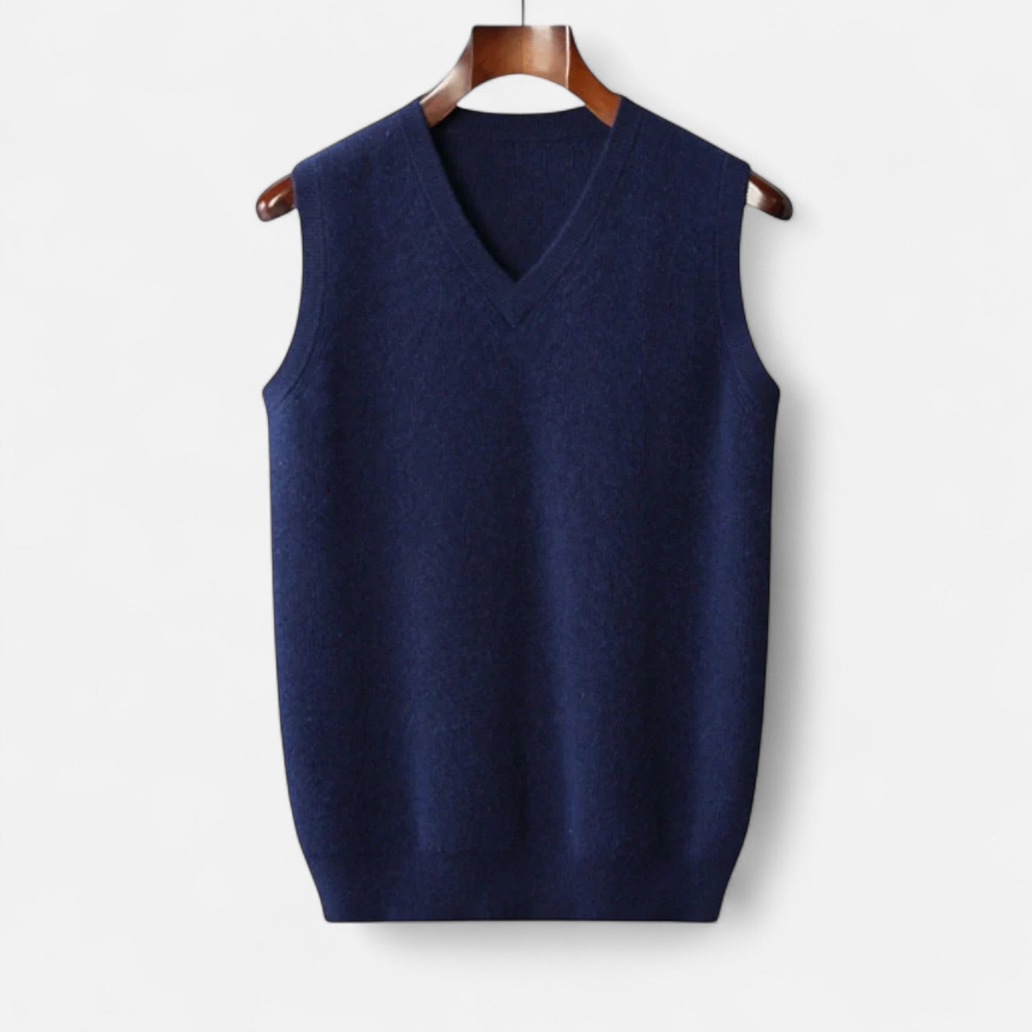 Ancienne Monde | Gilet Homme Col V en Laine Mérinos