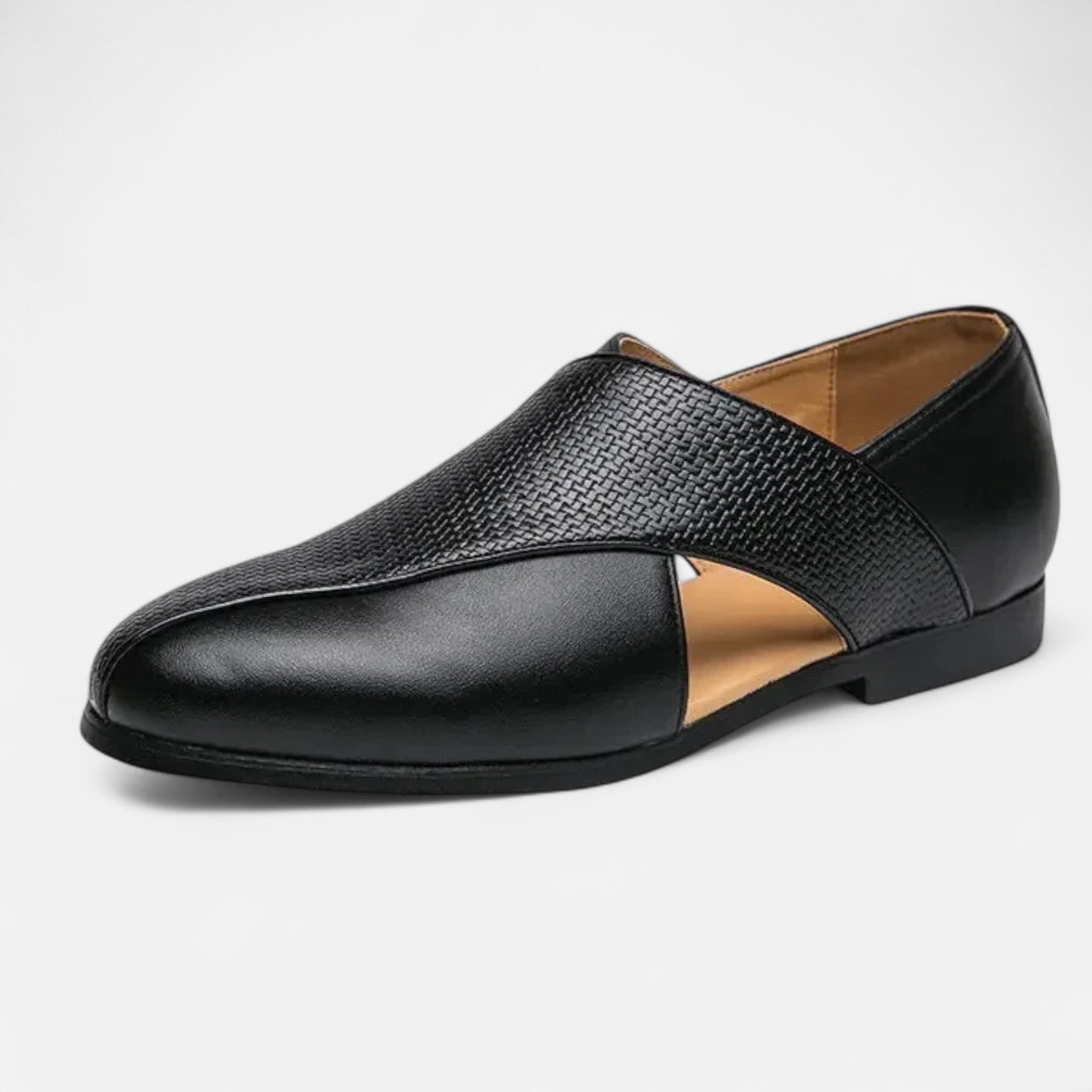 Ancienne Monde | Mocassins Homme en Cuir Véritable Faits Main
