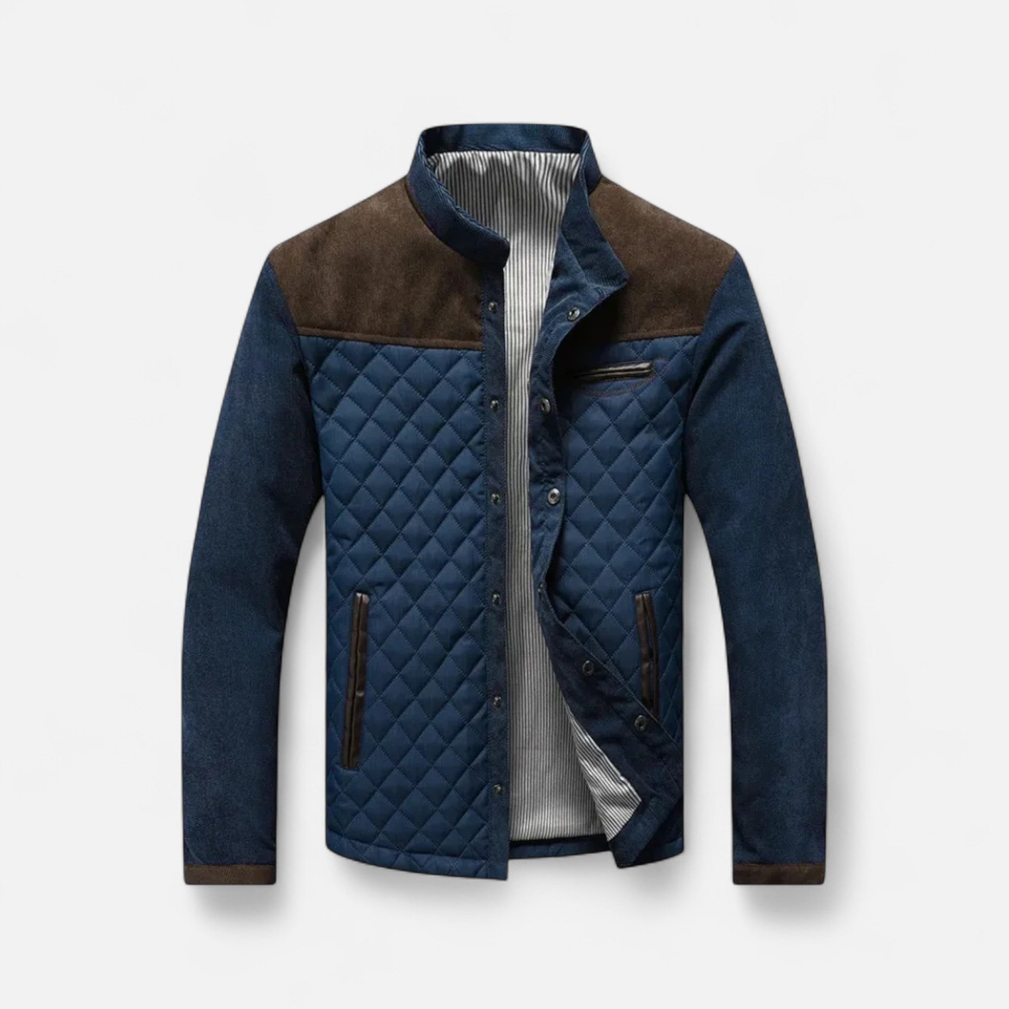 Ancienne Monde | Veste Homme Coupe-Vent Slim Élégance Moderne