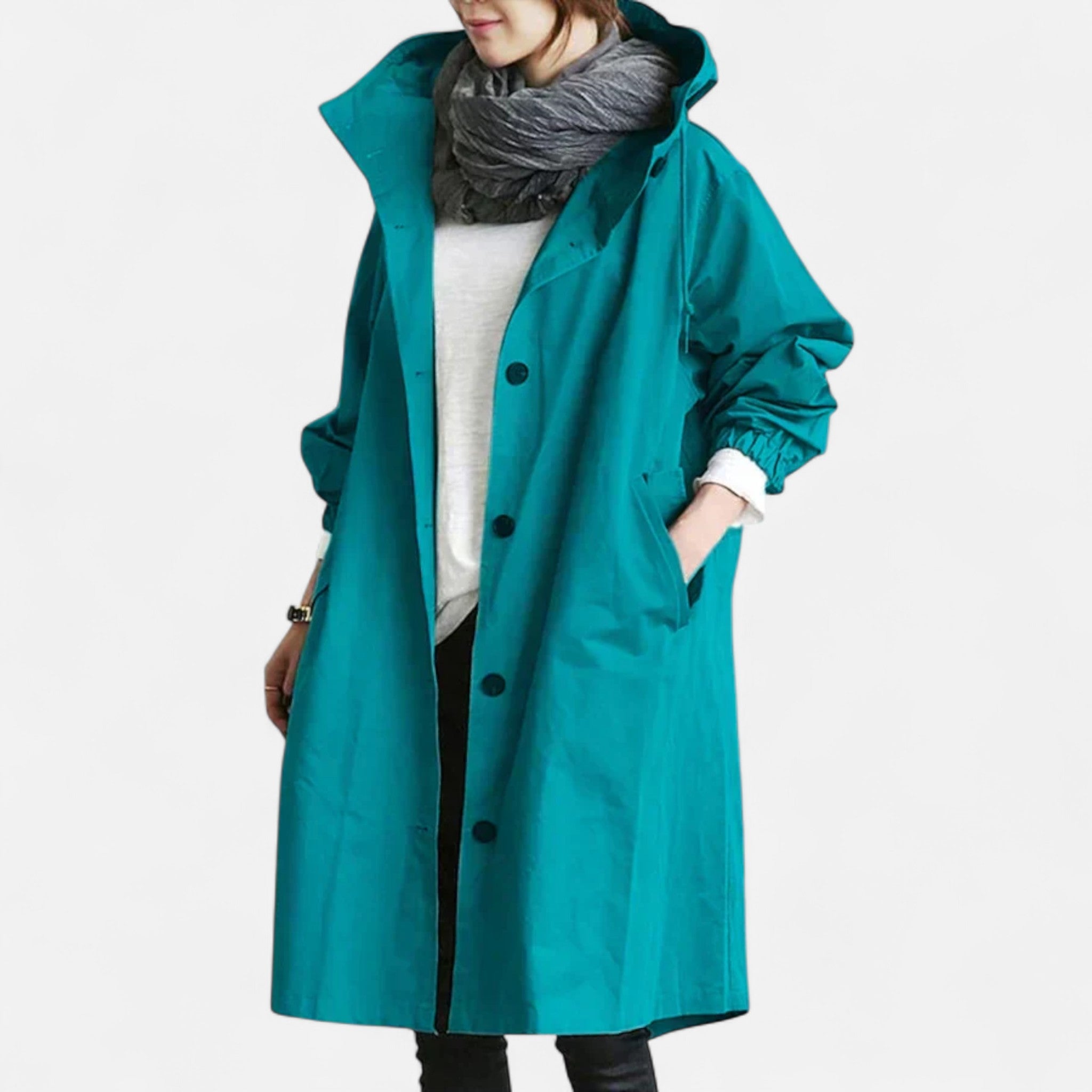 Ancienne Monde | Manteau de Pluie Femme Élégance Intemporelle