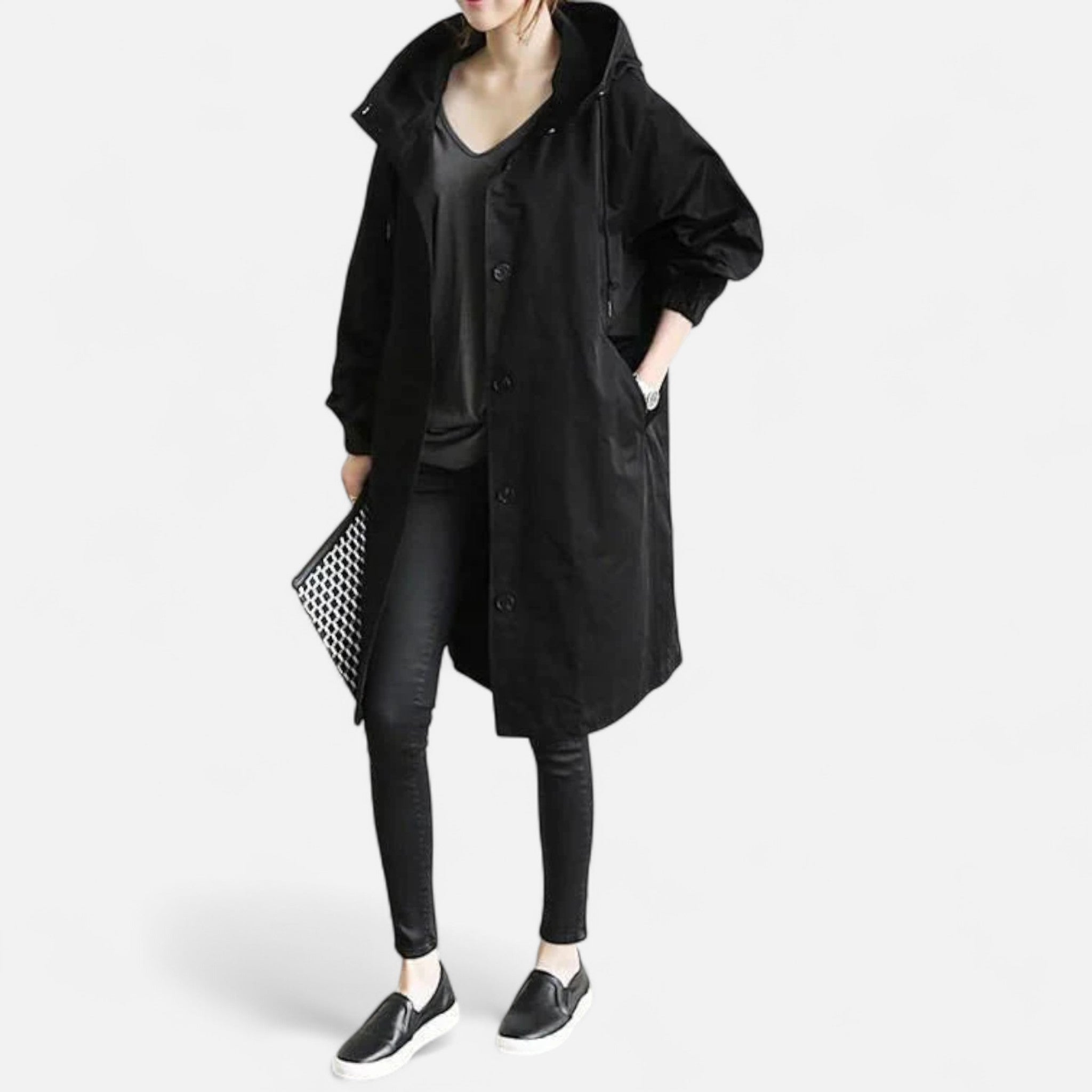 Ancienne Monde | Manteau de Pluie Femme Élégance Intemporelle