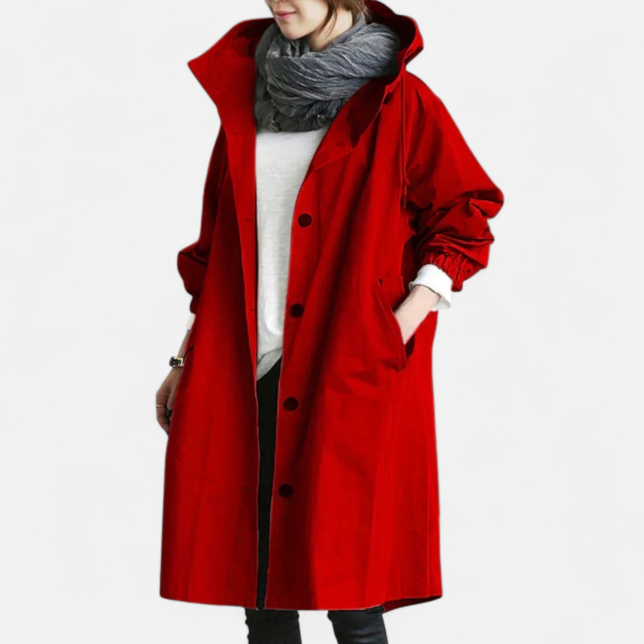 Ancienne Monde | Manteau de Pluie Femme Élégance Intemporelle