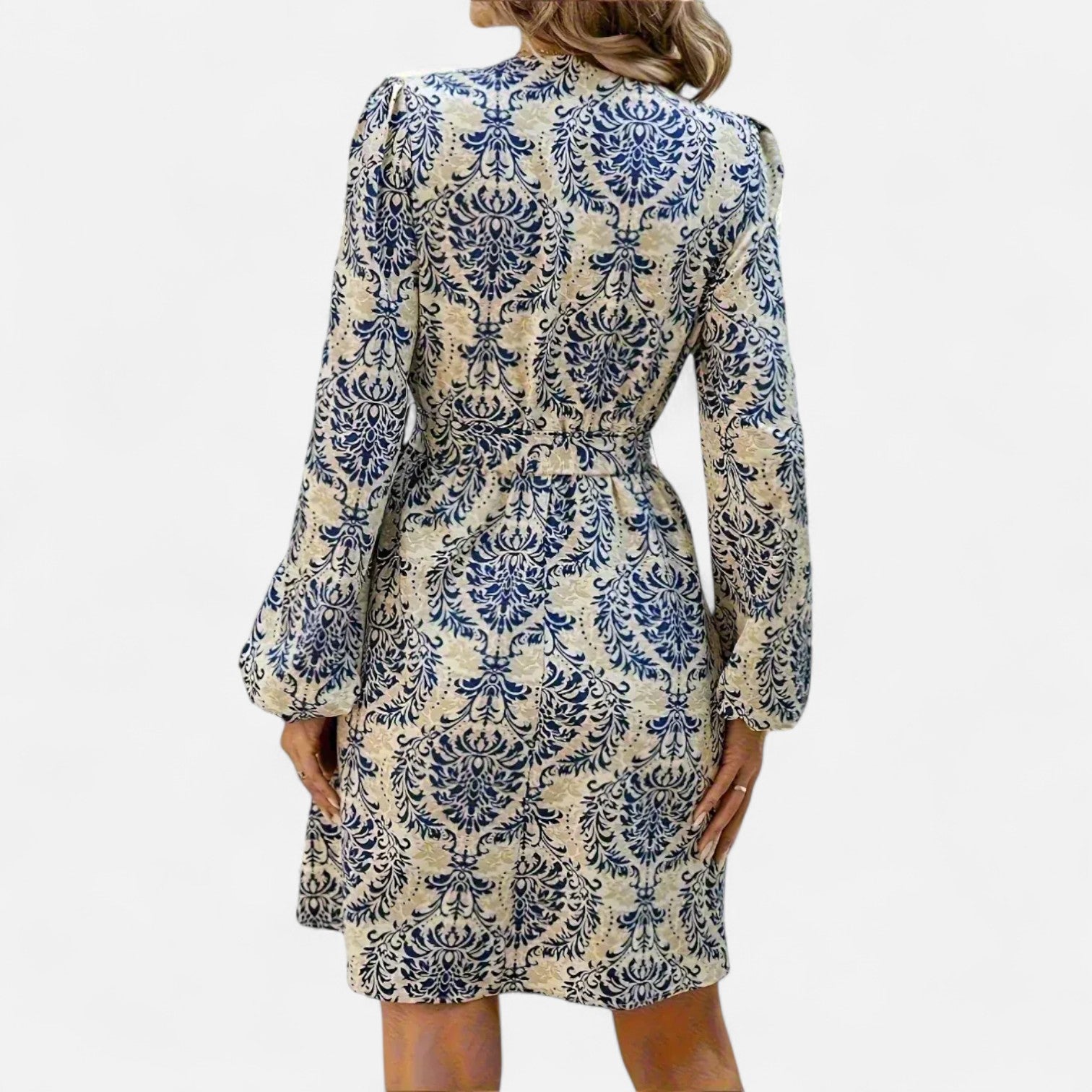 Ancienne Monde | Robe Courte Fleurie Bohème pour Femme – Charme Libre et Élégance Estivale