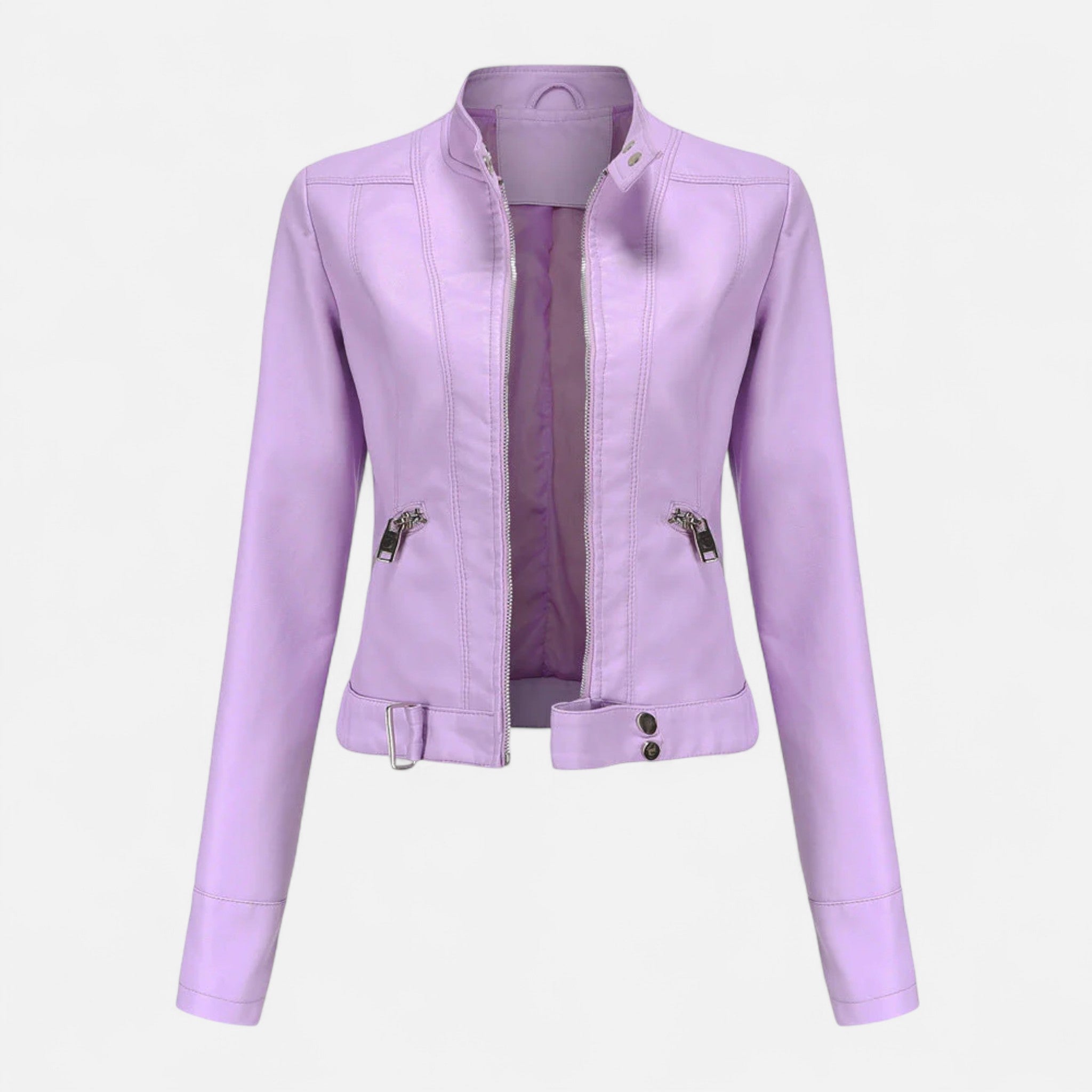 Ancienne Monde | Veste Femme Élégante en Cuir Premium