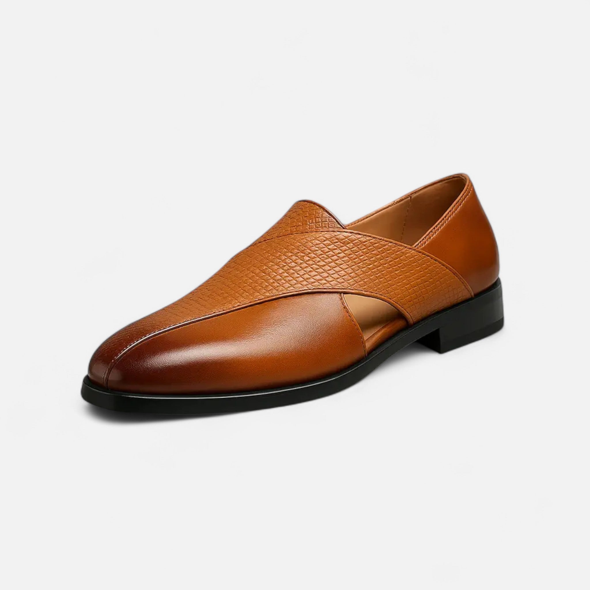 Ancienne Monde | Mocassins Homme en Cuir Véritable Faits Main