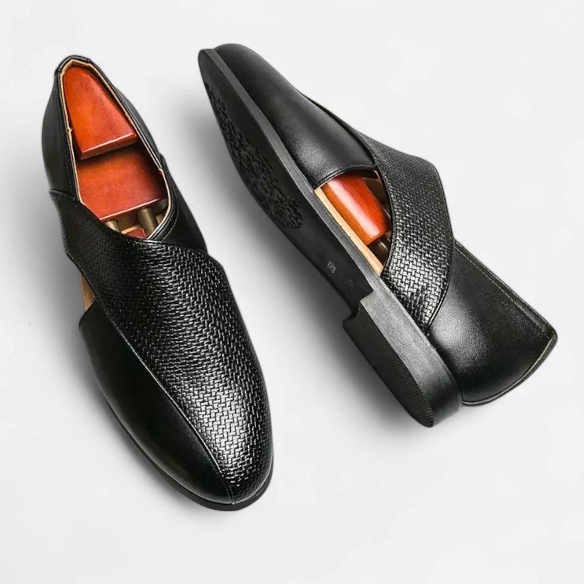 Ancienne Monde | Mocassins Homme en Cuir Véritable Faits Main