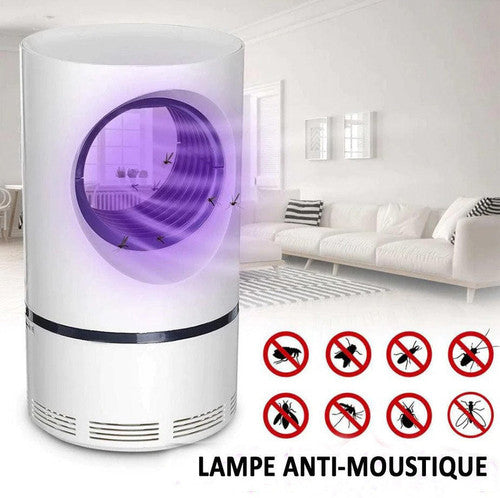 Trampa para insectos UV silenciosa con ventilador aspirador USB