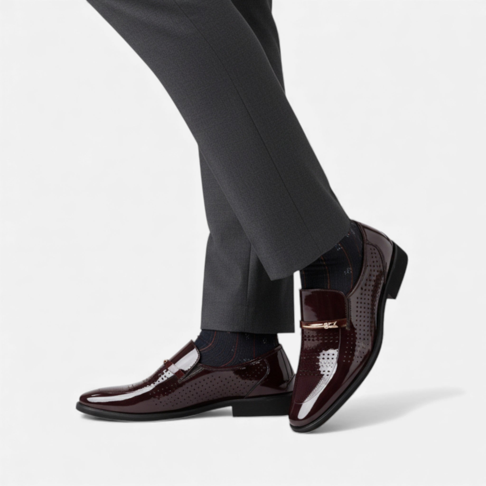 Ancienne Monde | Mocassins Habillés Homme Brillants