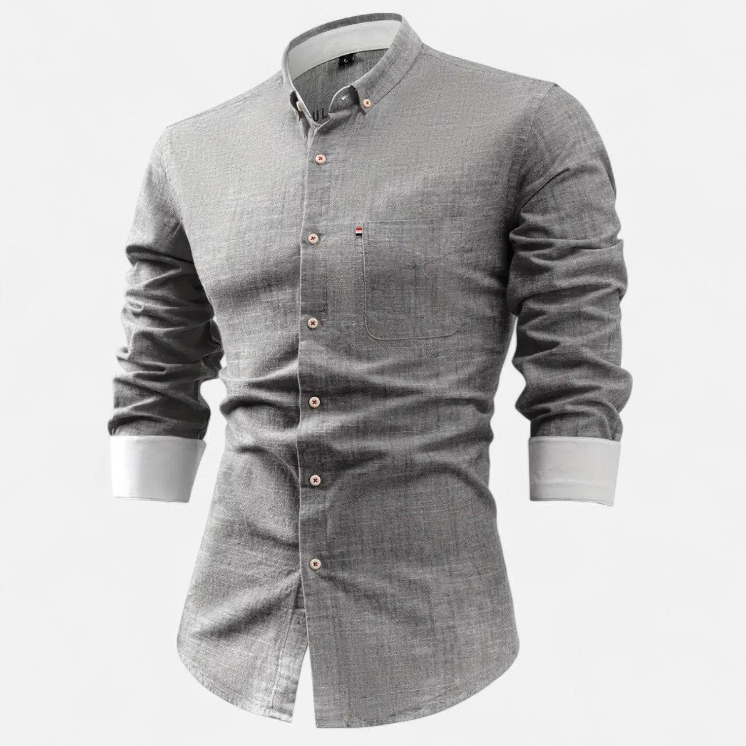 Ancienne Monde | Chemise Vintage en Coton pour Homme – Utilité Intemporelle