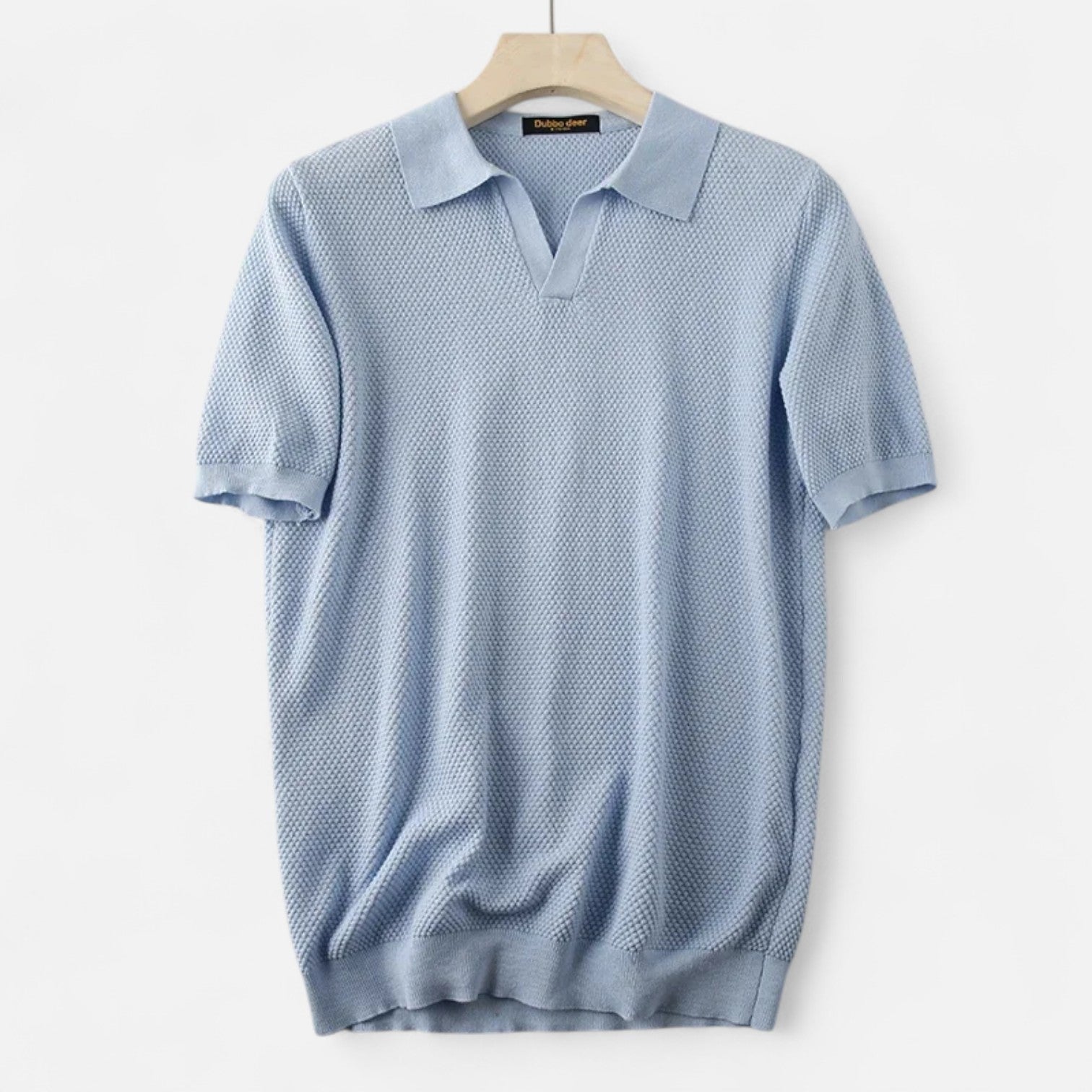 Ancienne Monde | Polo Ajusté pour Homme – Confort Respirant en Coton pour une Élégance Estivale