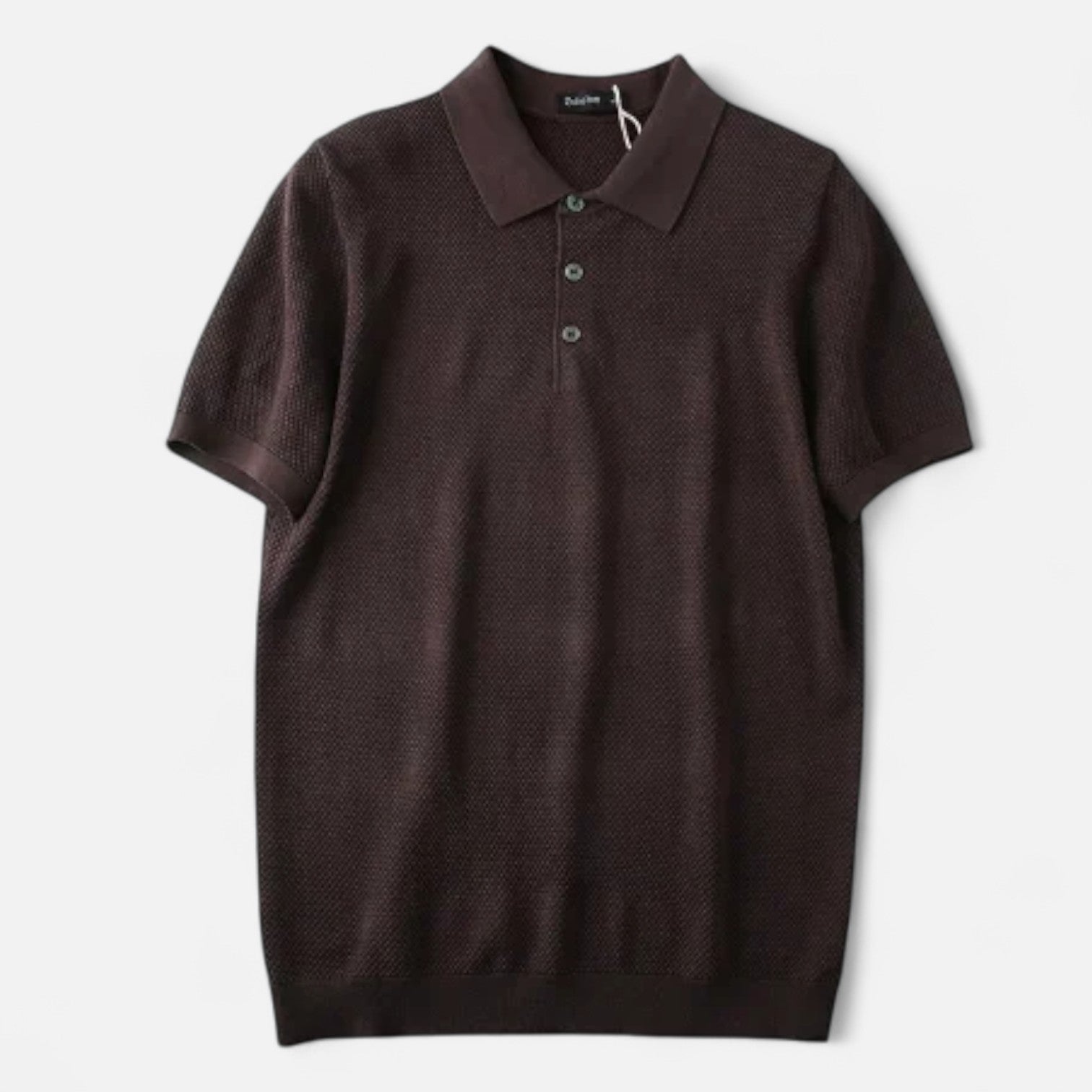 Ancienne Monde | Polo Ajusté pour Homme – Confort Respirant en Coton pour une Élégance Estivale