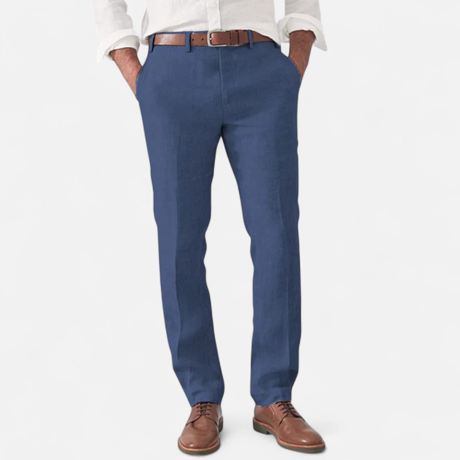 Ancienne Monde | Pantalon Tailleur pour Homme – Coupe Élégante, Polyvalence Quotidienne